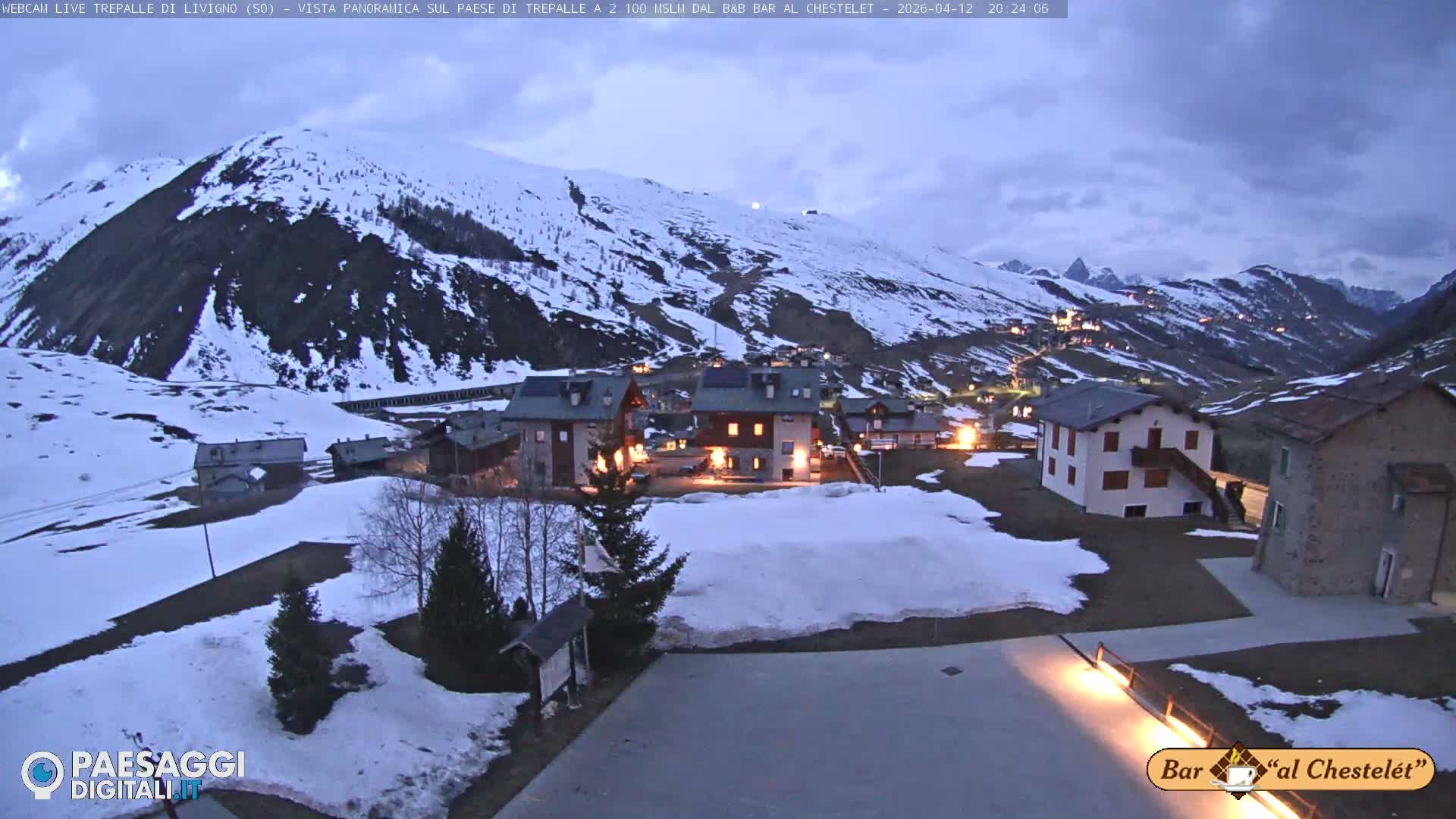Livigno, Trepalle Live Cam - Sondrio, Lombardy, Italy