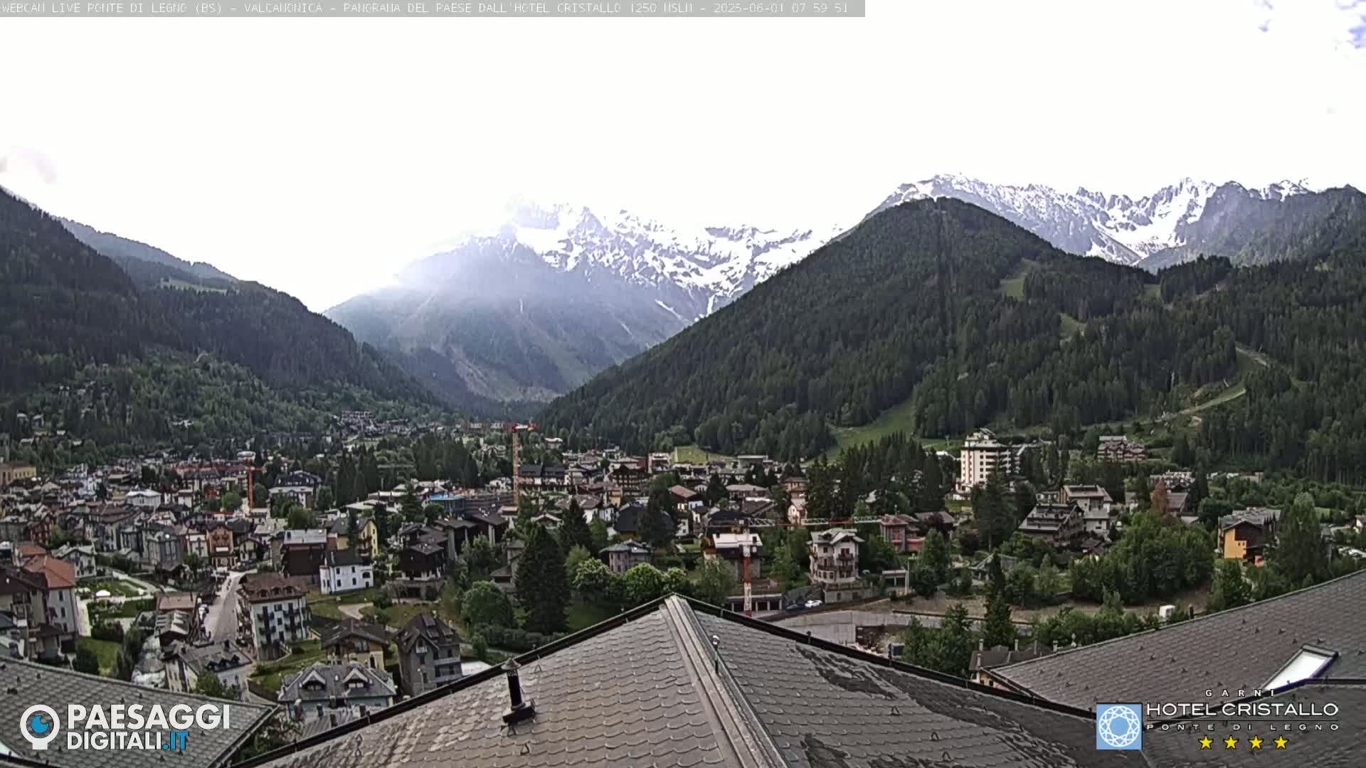 Ponte di Legno Live Cam - Brescia, Lombardy, Italy