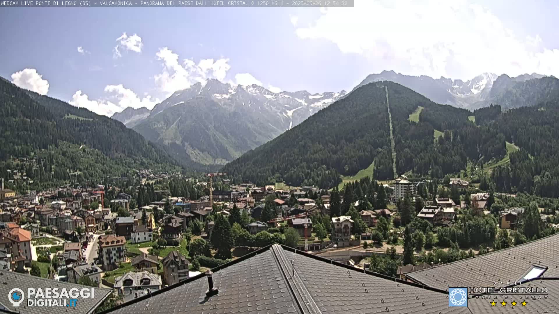 Ponte di Legno Live Cam - Brescia, Lombardy, Italy