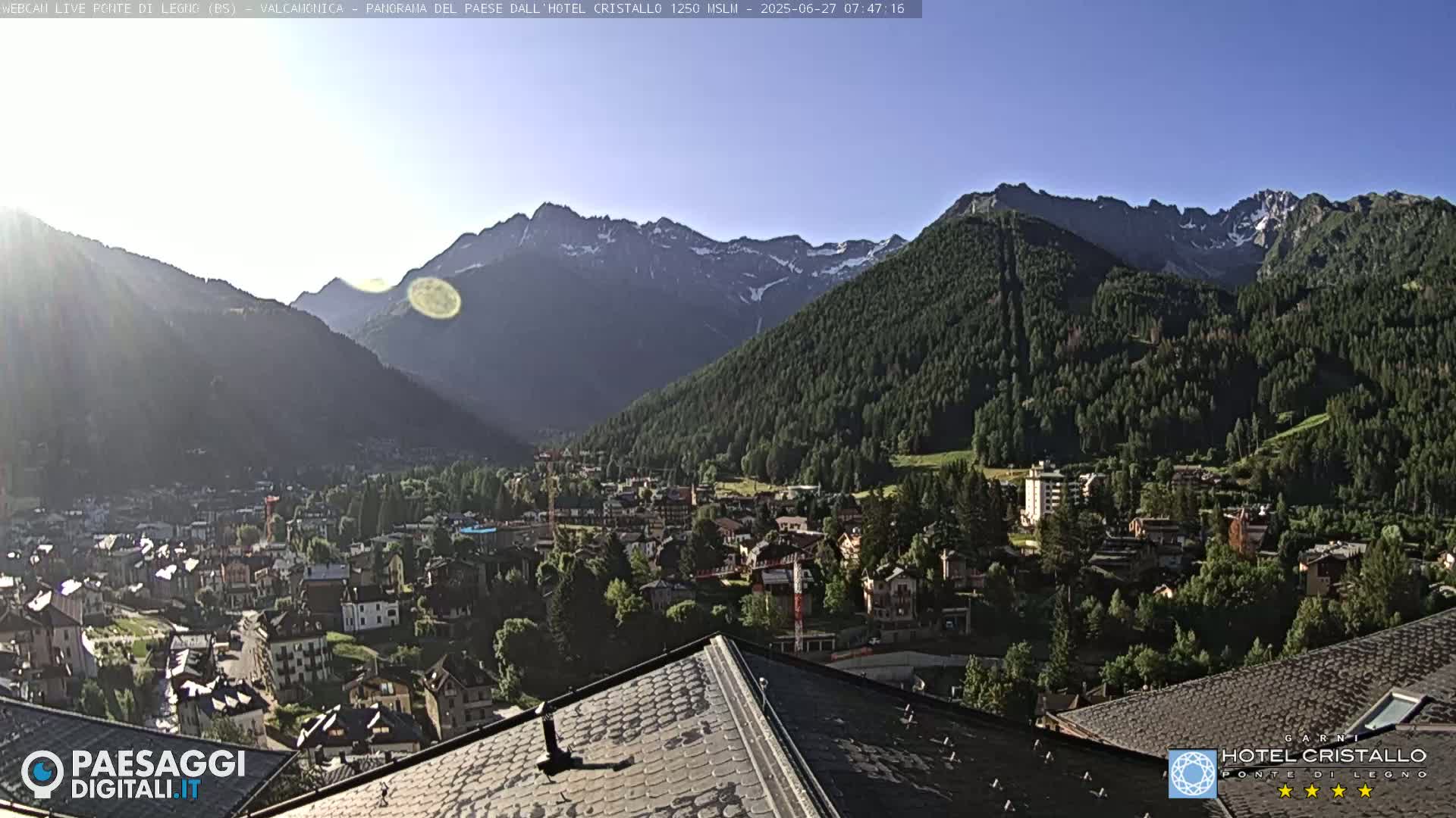 Ponte di Legno Live Cam - Brescia, Lombardy, Italy