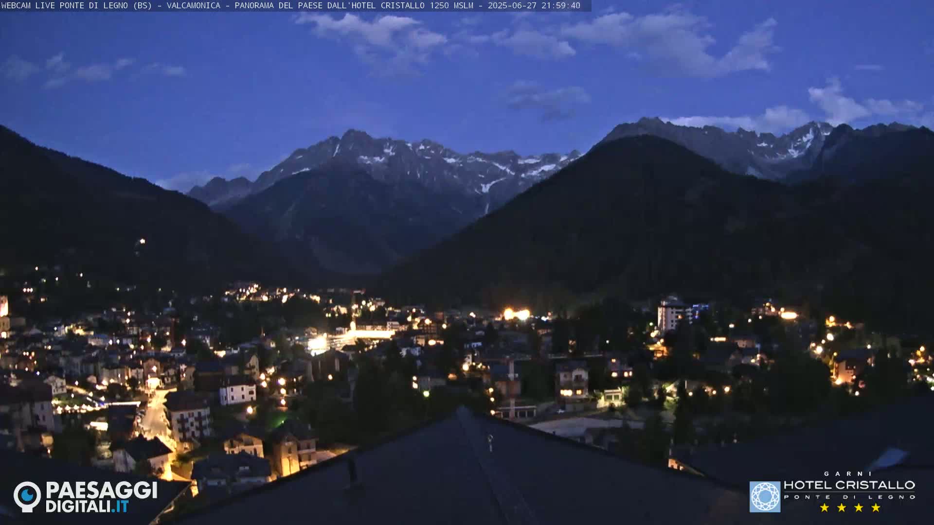 Ponte di Legno Live Cam - Brescia, Lombardy, Italy