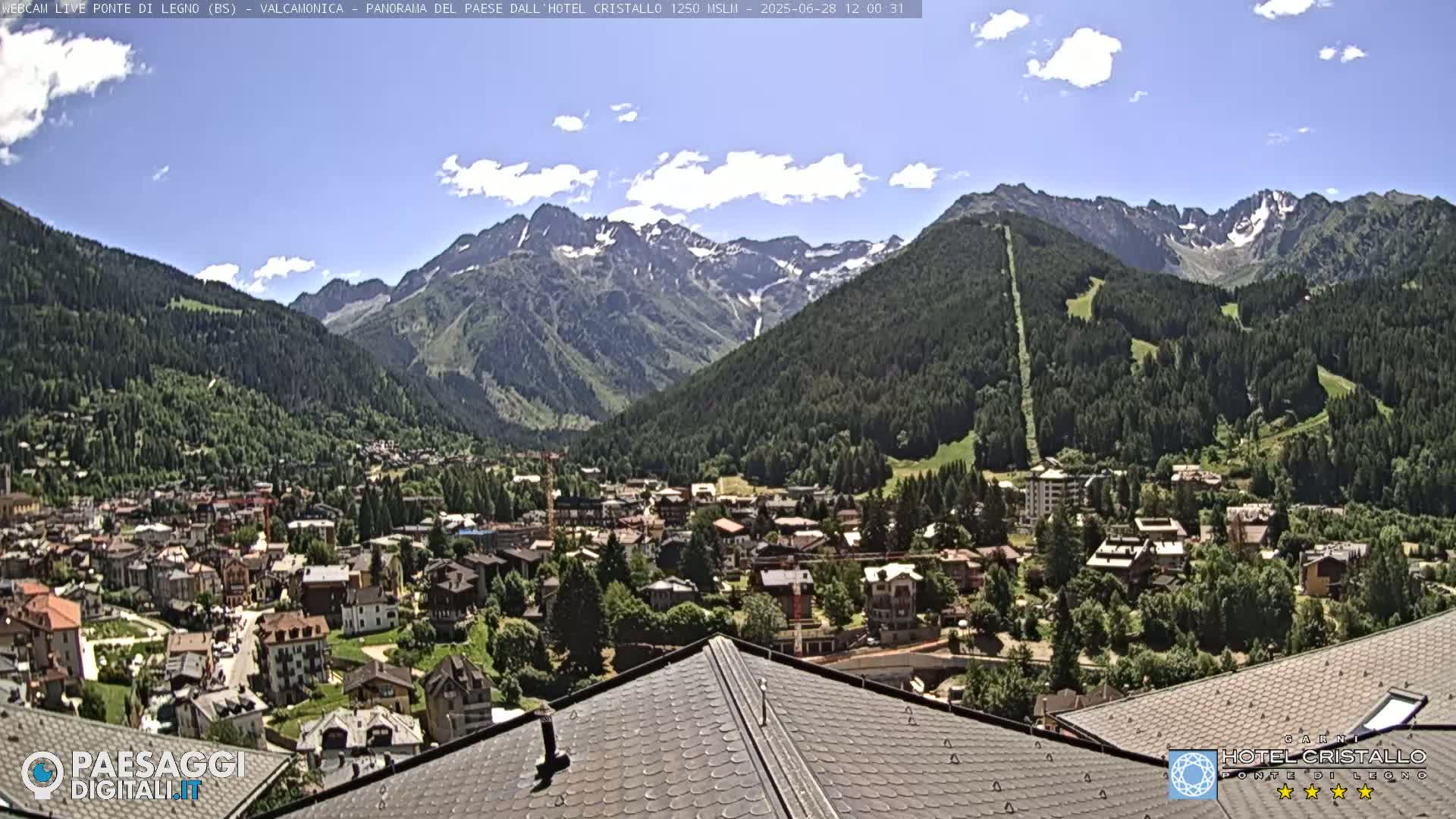 Ponte di Legno Live Cam - Brescia, Lombardy, Italy