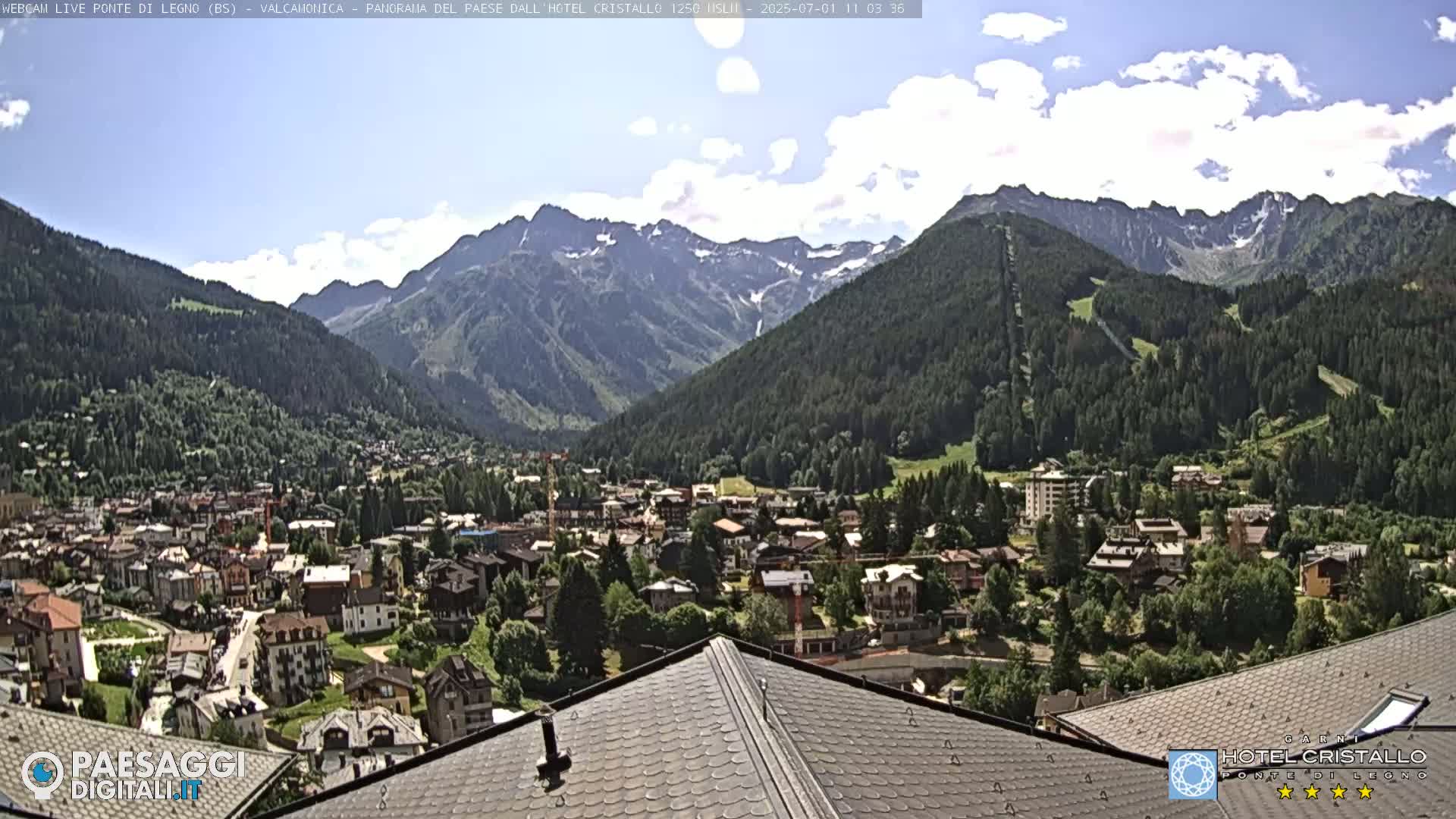 Ponte di Legno Live Cam - Brescia, Lombardy, Italy