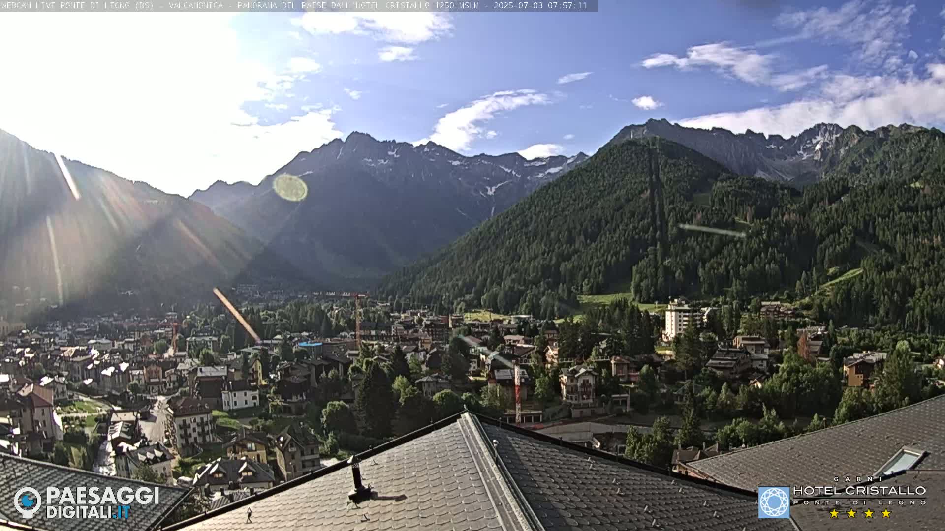 Ponte di Legno Live Cam - Brescia, Lombardy, Italy