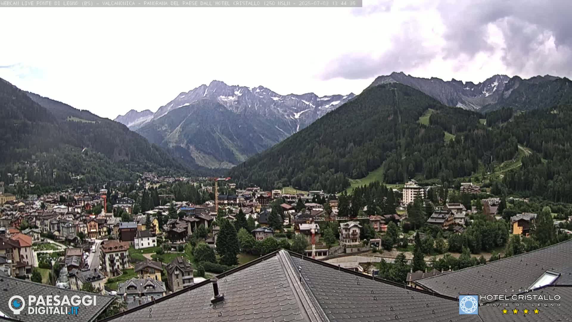 Ponte di Legno Live Cam - Brescia, Lombardy, Italy