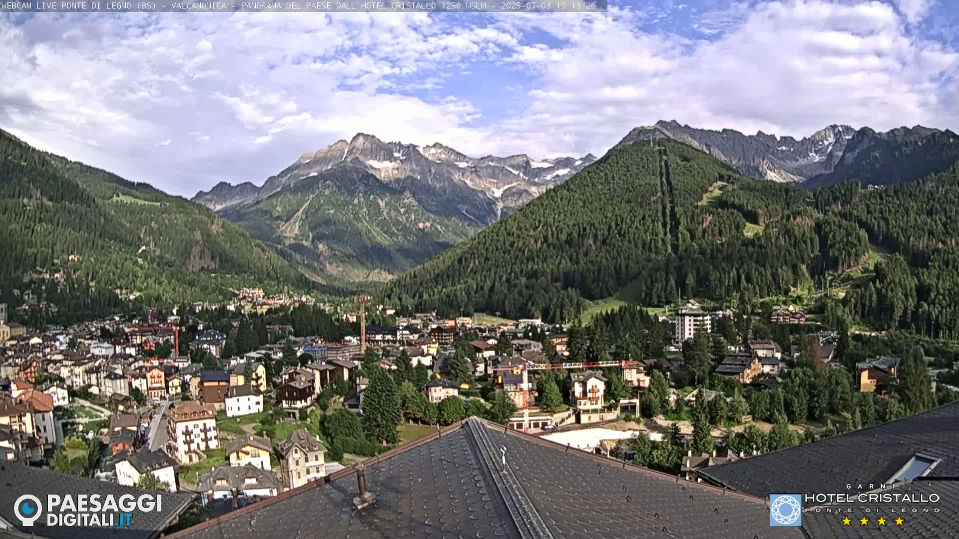Ponte di Legno Live Cam - Brescia, Lombardy, Italy