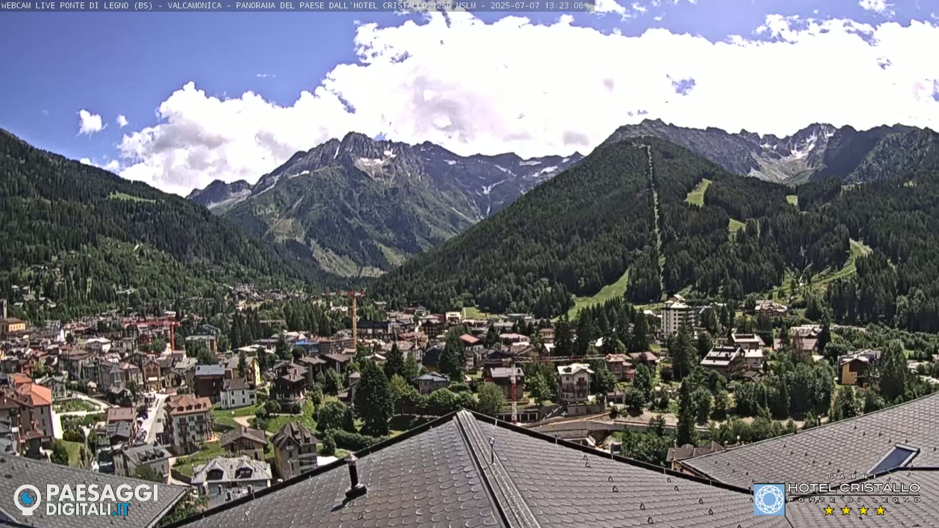 Ponte di Legno Live Cam - Brescia, Lombardy, Italy