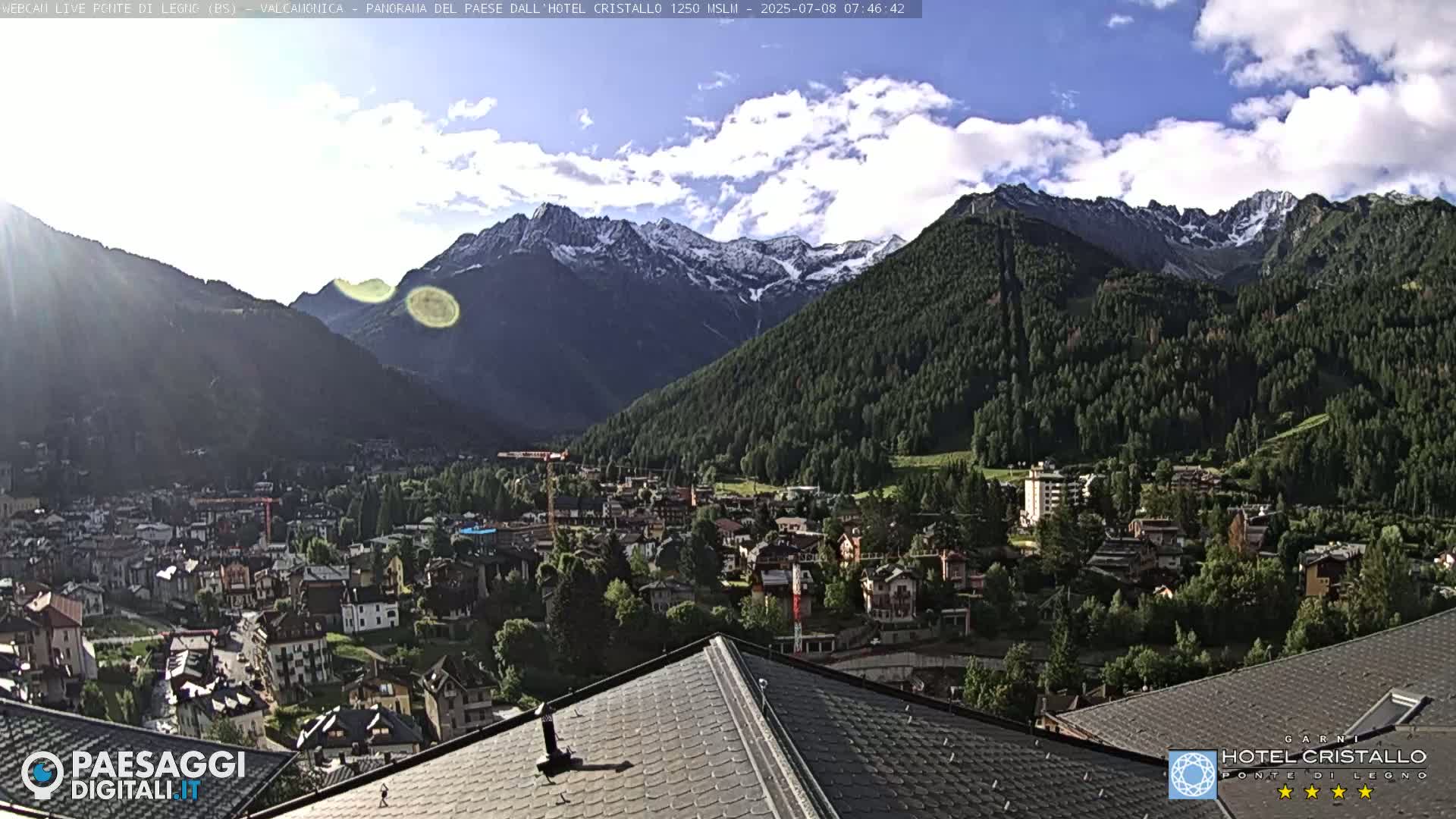 Ponte di Legno Live Cam - Brescia, Lombardy, Italy