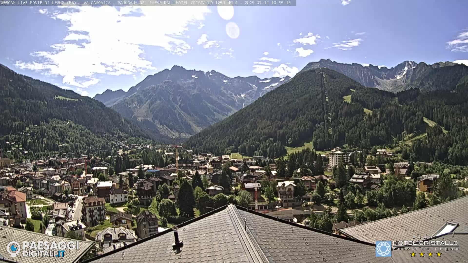 Ponte di Legno Live Cam - Brescia, Lombardy, Italy