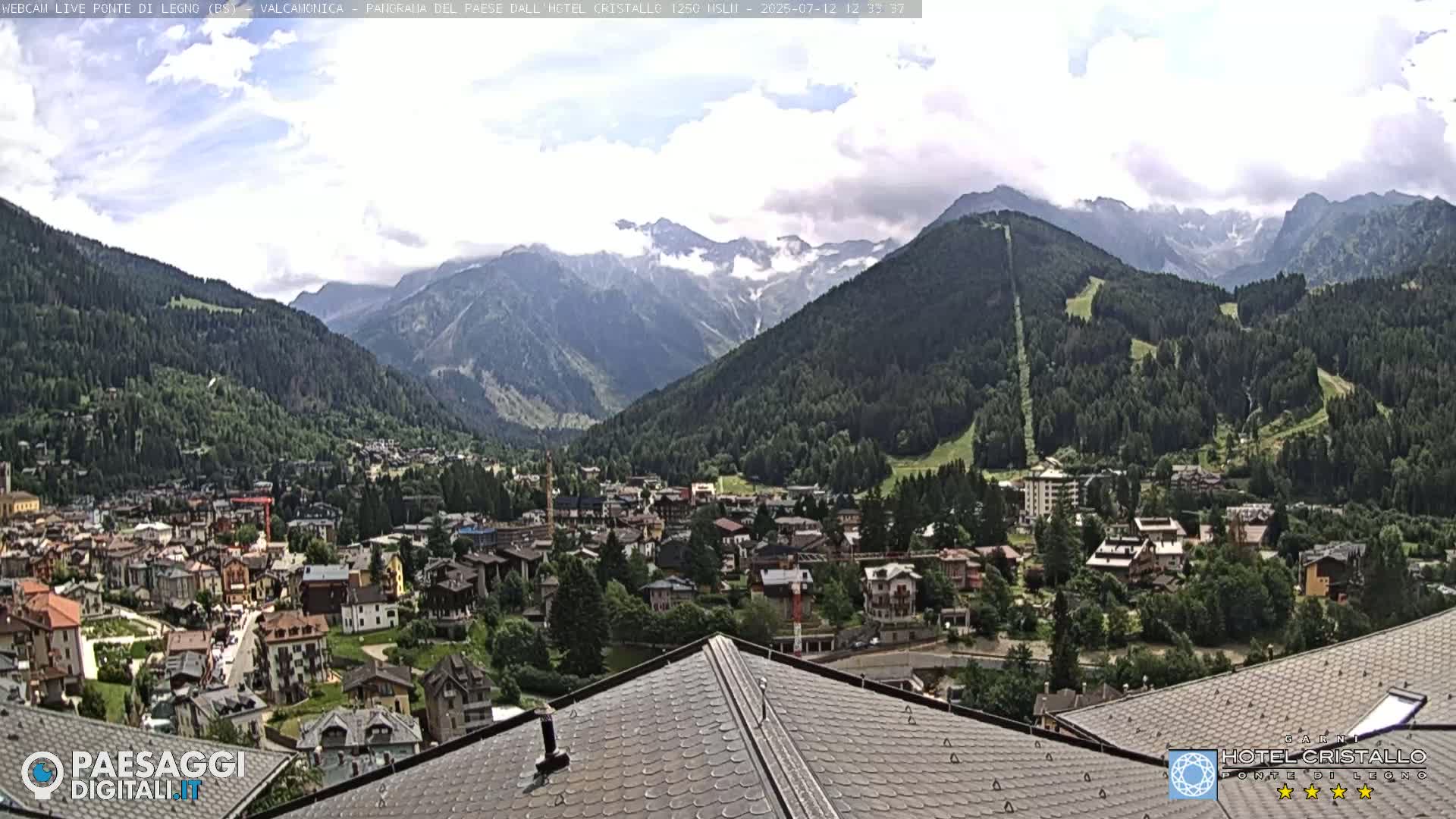 Ponte di Legno Live Cam - Brescia, Lombardy, Italy