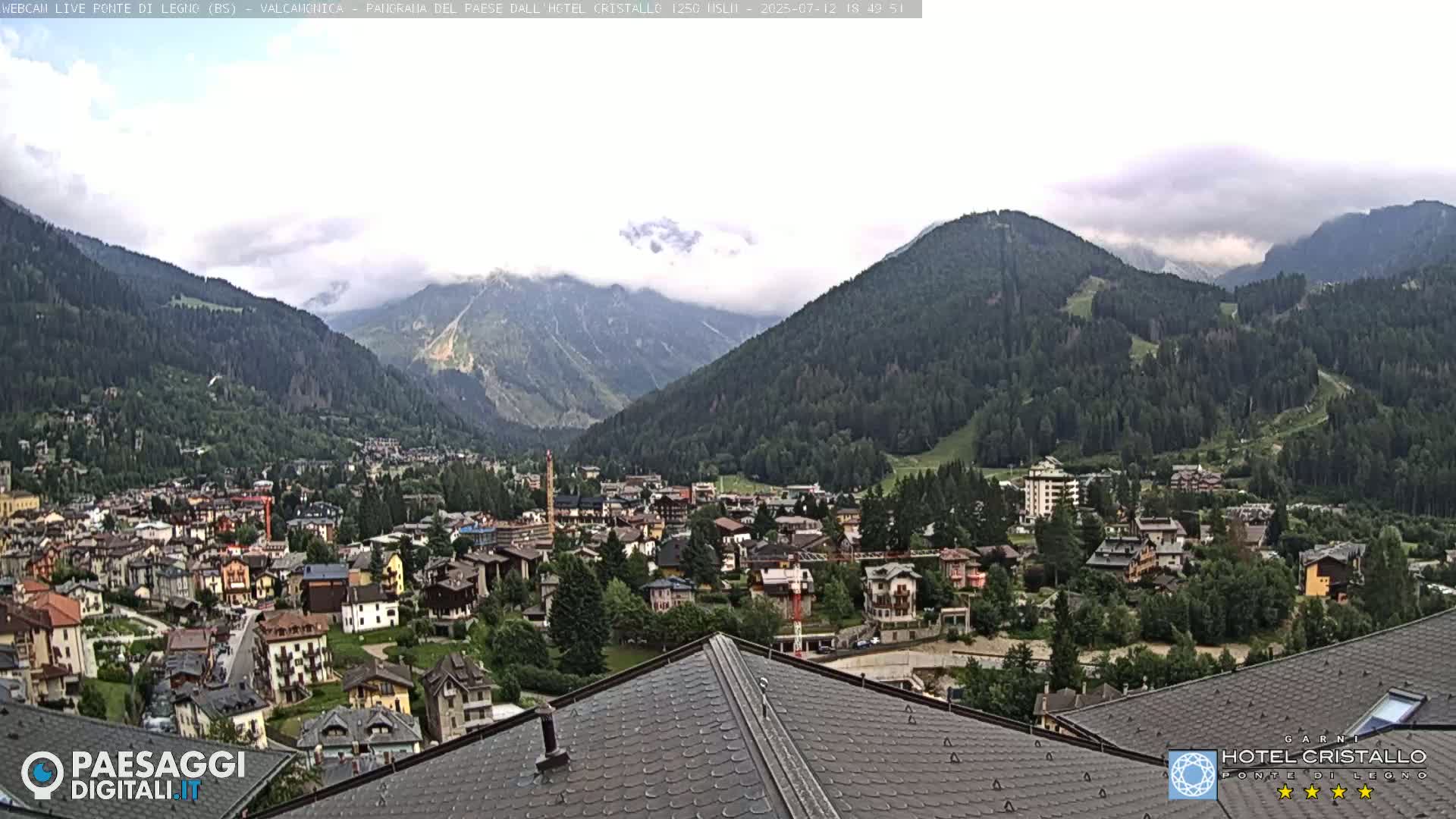 Ponte di Legno Live Cam - Brescia, Lombardy, Italy