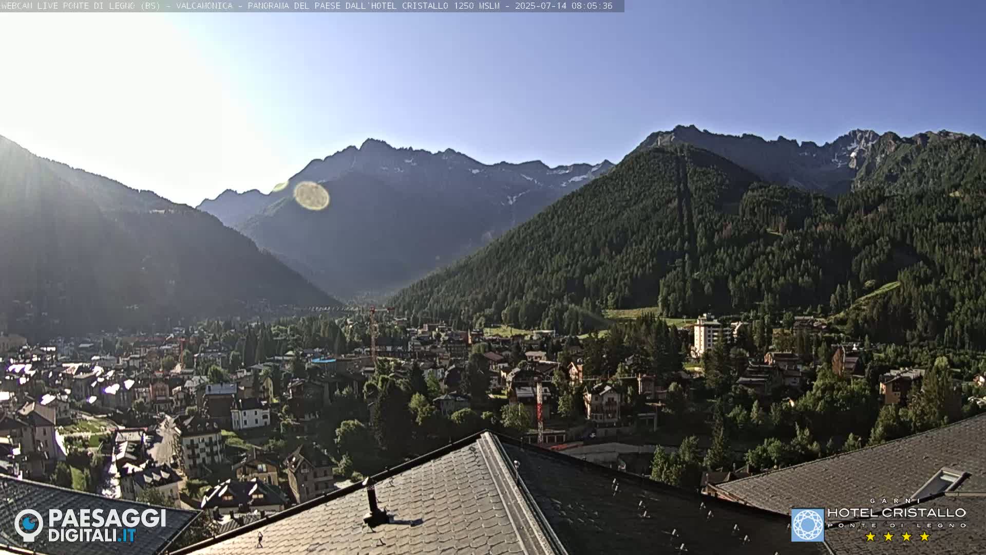 Ponte di Legno Live Cam - Brescia, Lombardy, Italy