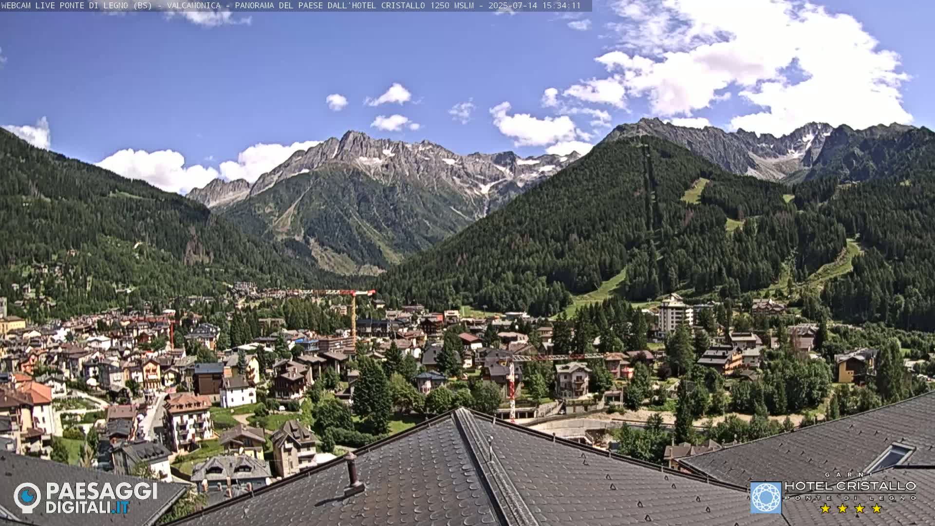 Ponte di Legno Live Cam - Brescia, Lombardy, Italy