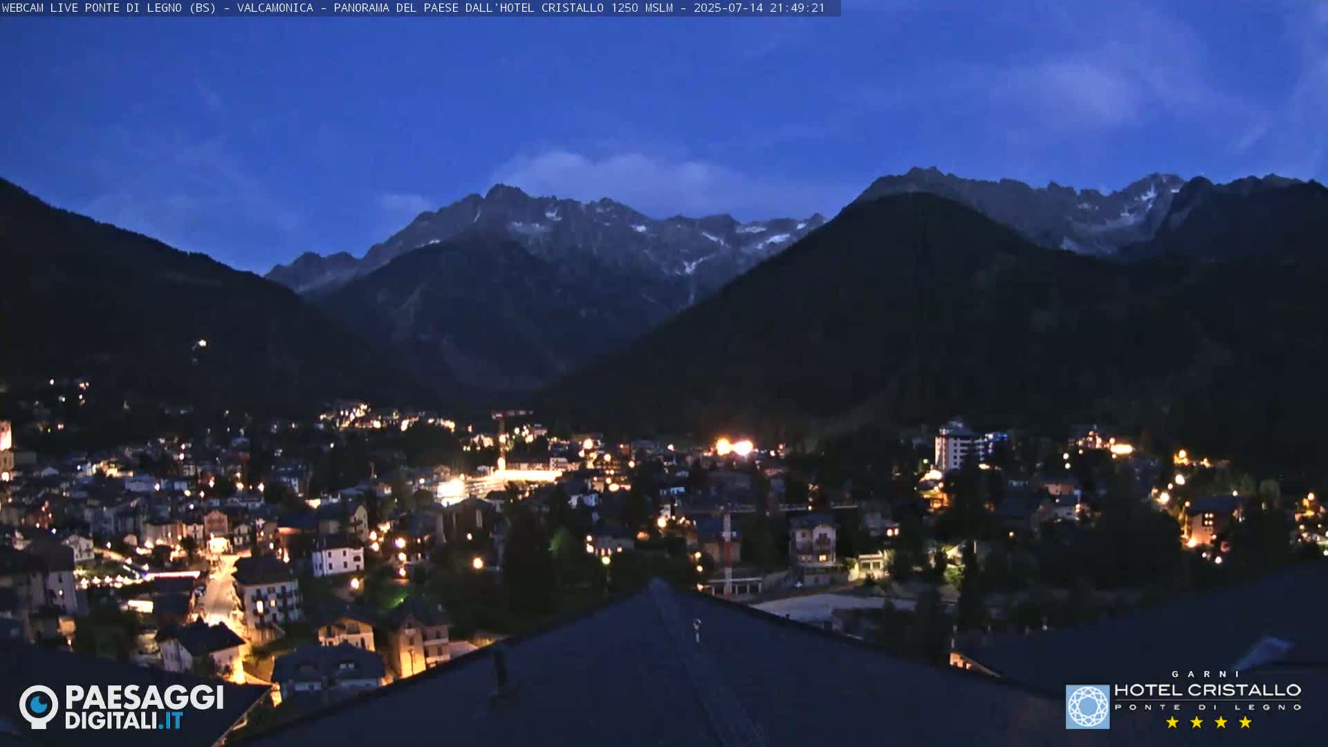 Ponte di Legno Live Cam - Brescia, Lombardy, Italy