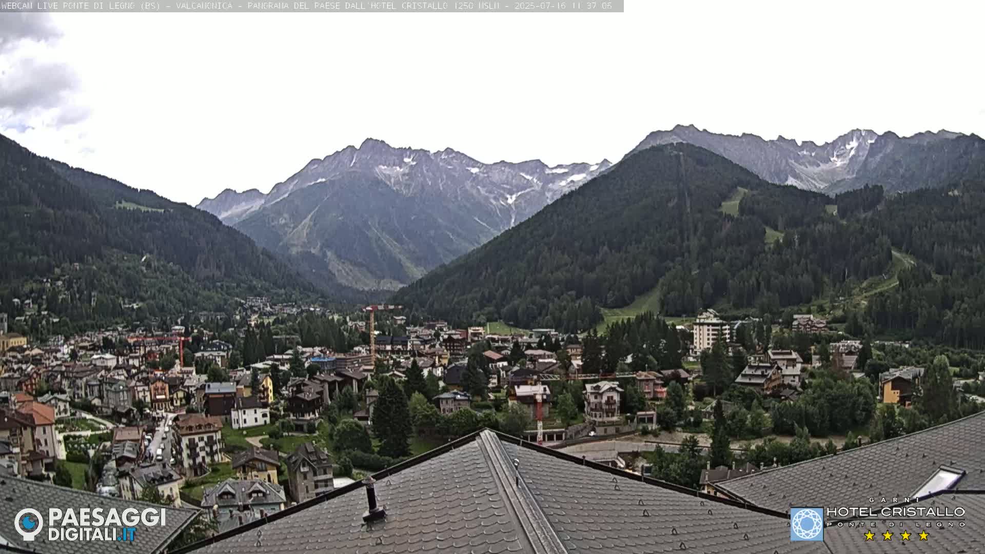 Ponte di Legno Live Cam - Brescia, Lombardy, Italy