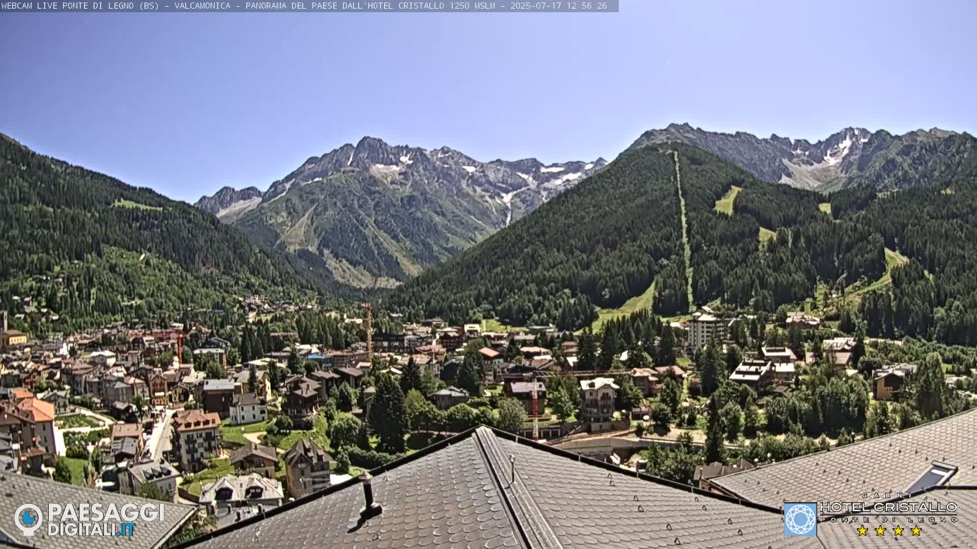 Ponte di Legno Live Cam - Brescia, Lombardy, Italy