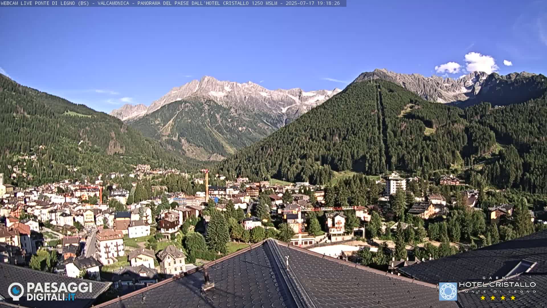 Ponte di Legno Live Cam - Brescia, Lombardy, Italy