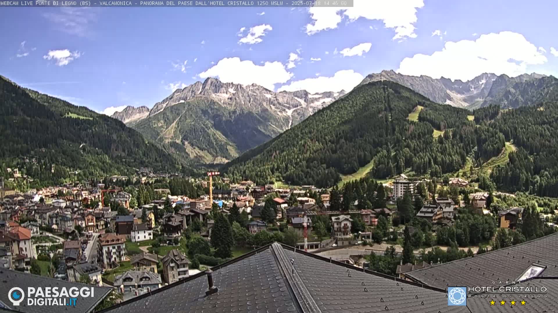 Ponte di Legno Live Cam - Brescia, Lombardy, Italy