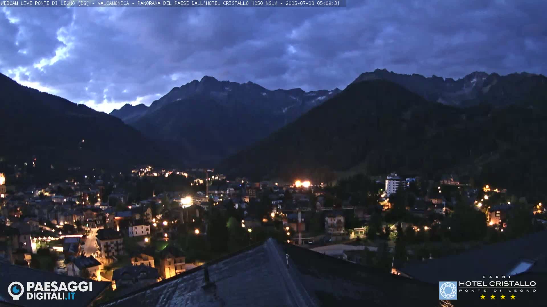 Ponte di Legno Live Cam - Brescia, Lombardy, Italy