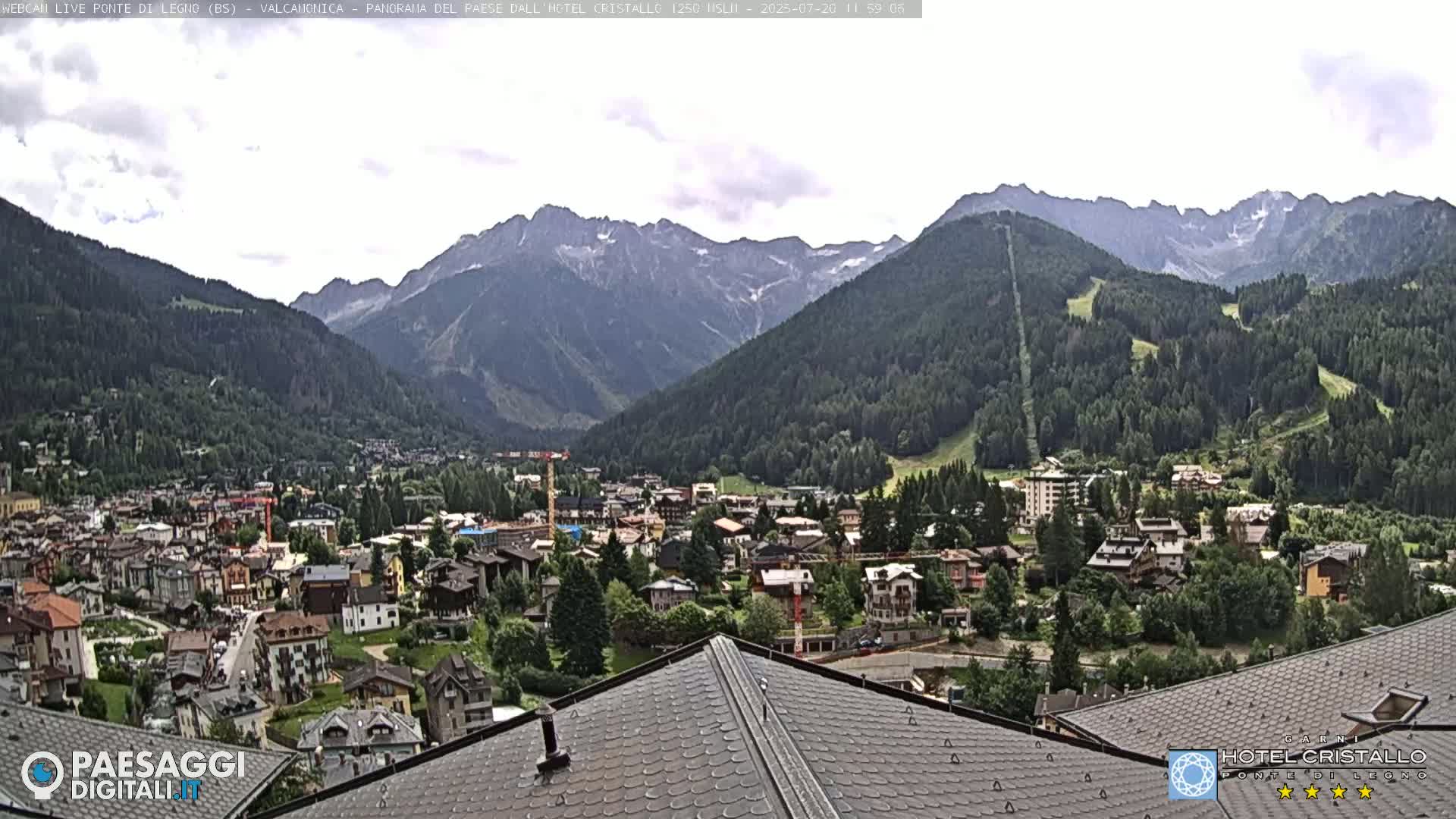 Ponte di Legno Live Cam - Brescia, Lombardy, Italy
