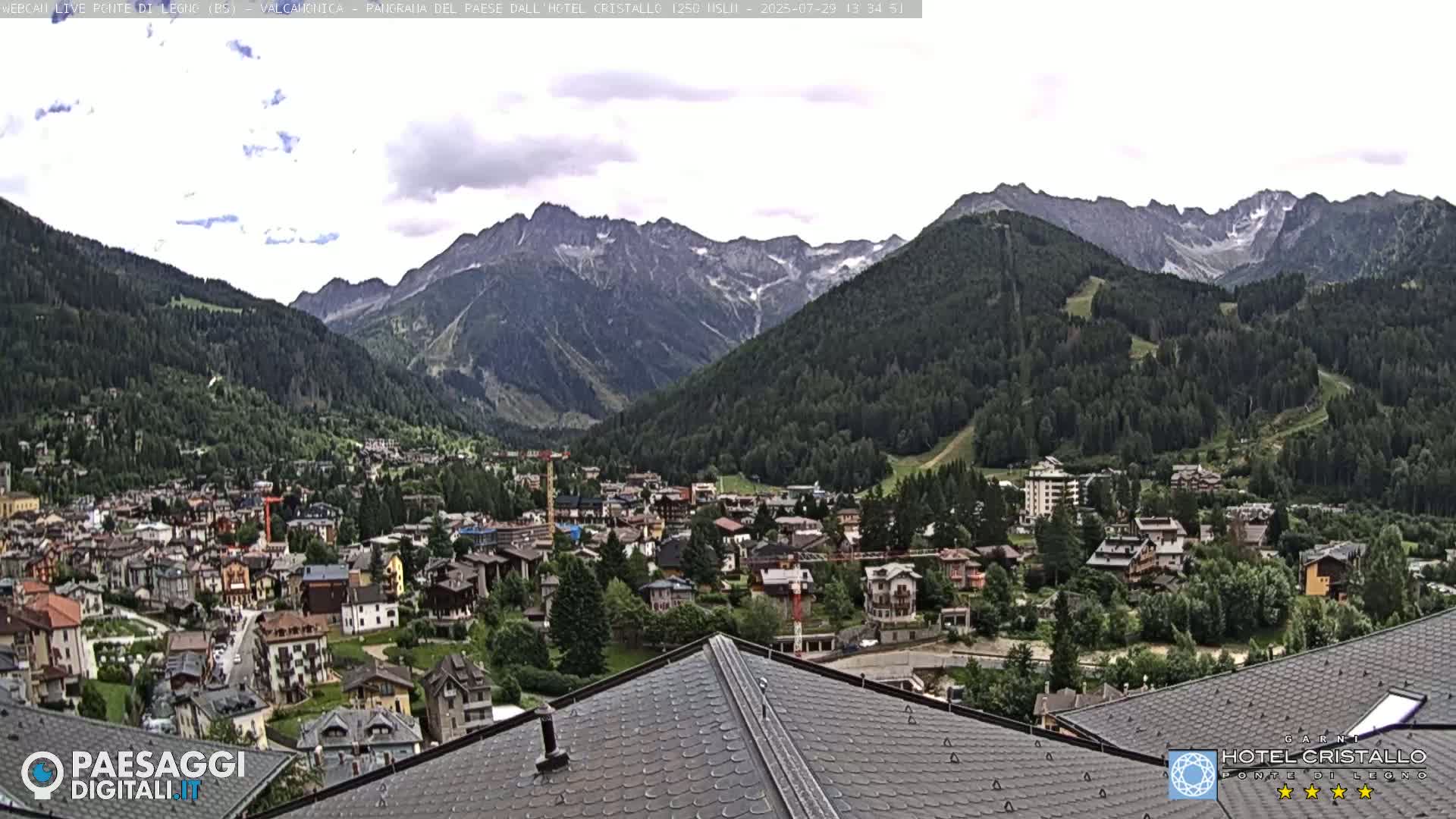 Ponte di Legno Live Cam - Brescia, Lombardy, Italy