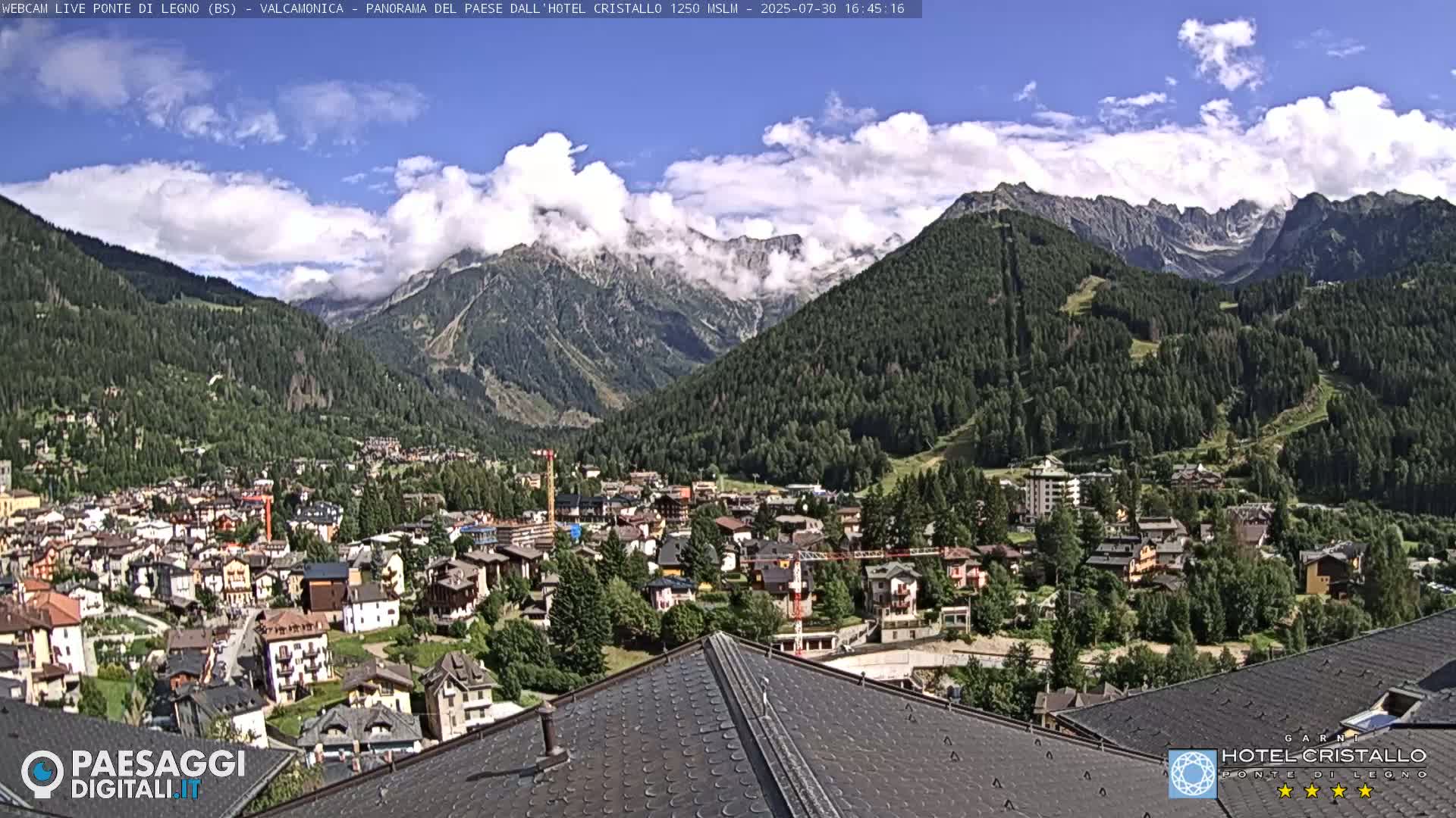 Ponte di Legno Live Cam - Brescia, Lombardy, Italy