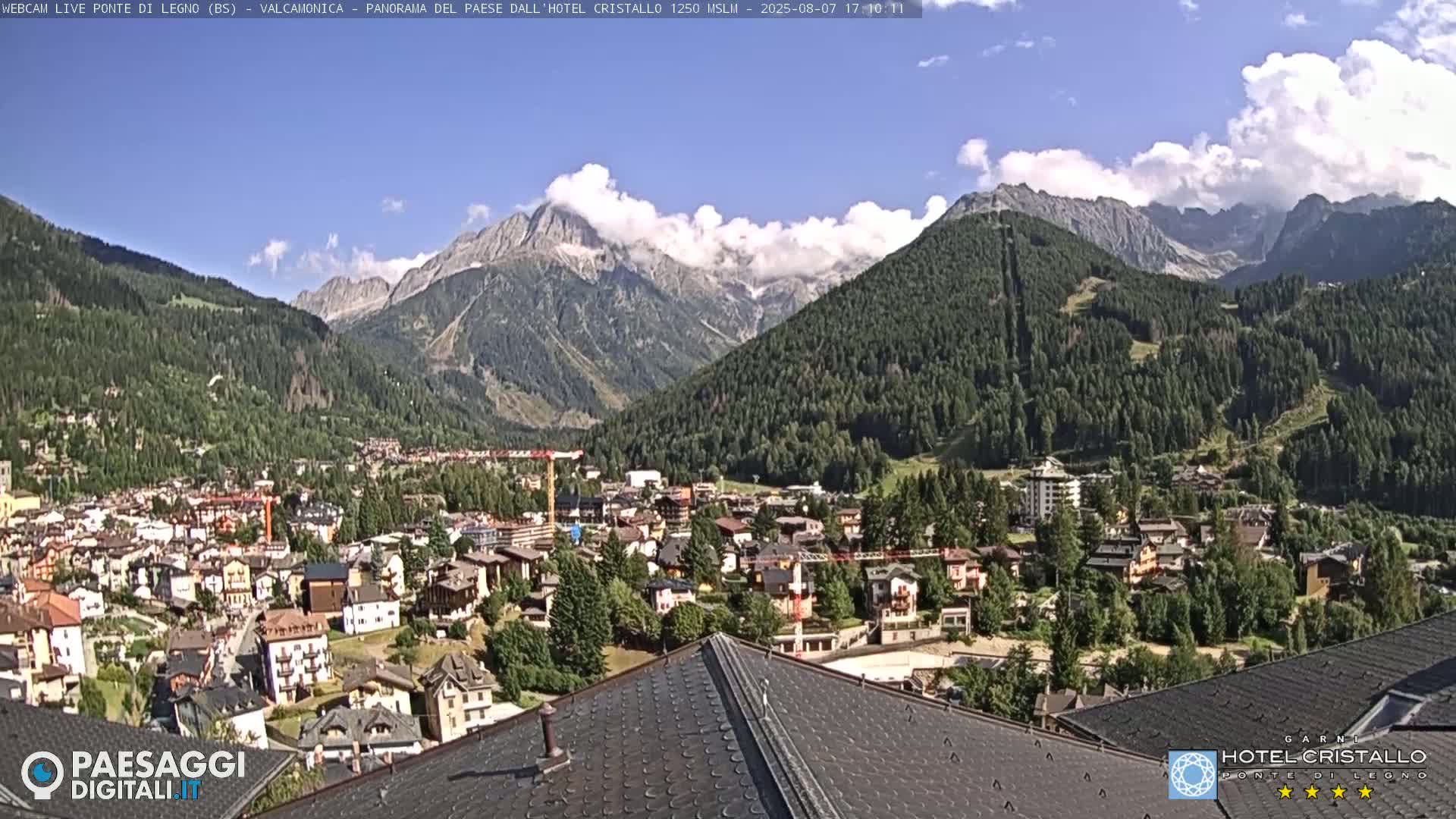 Ponte di Legno Live Cam - Brescia, Lombardy, Italy