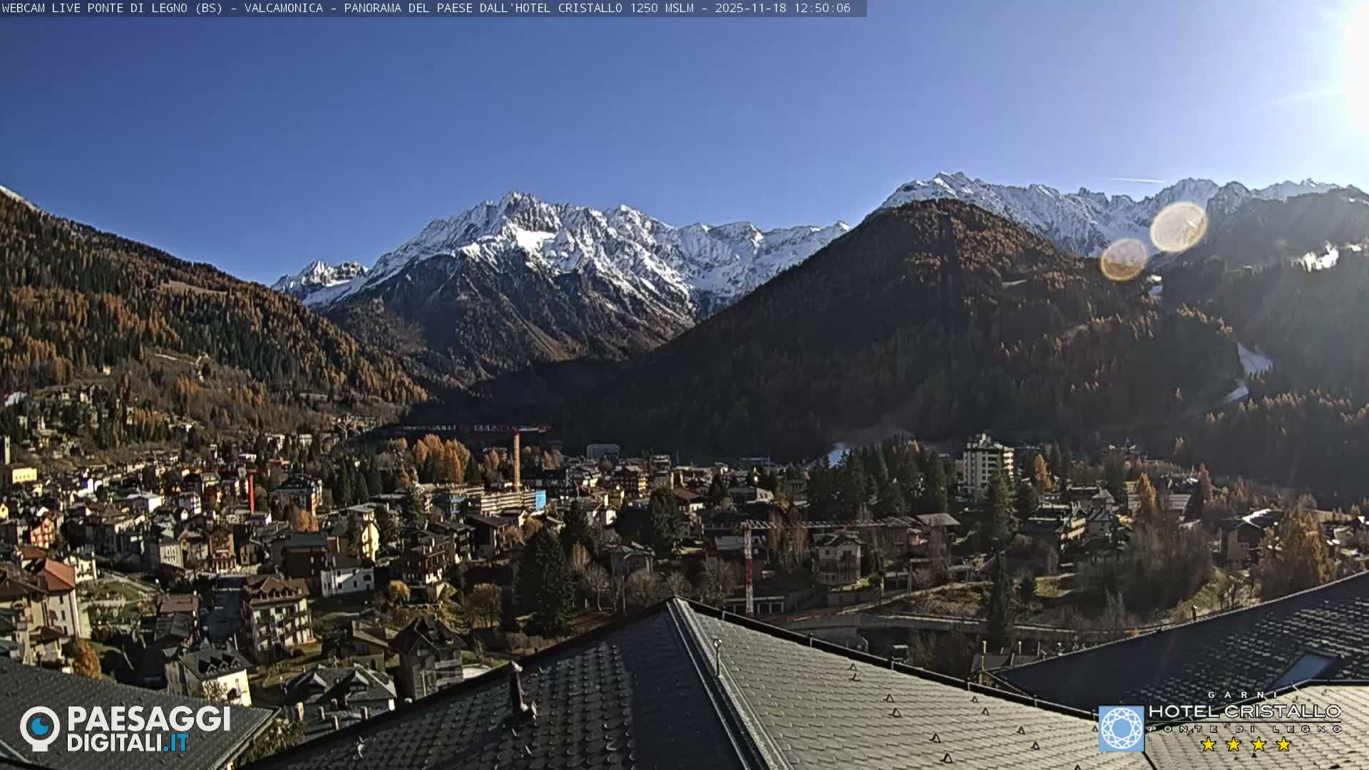 Ponte di Legno Live Cam - Brescia, Lombardy, Italy