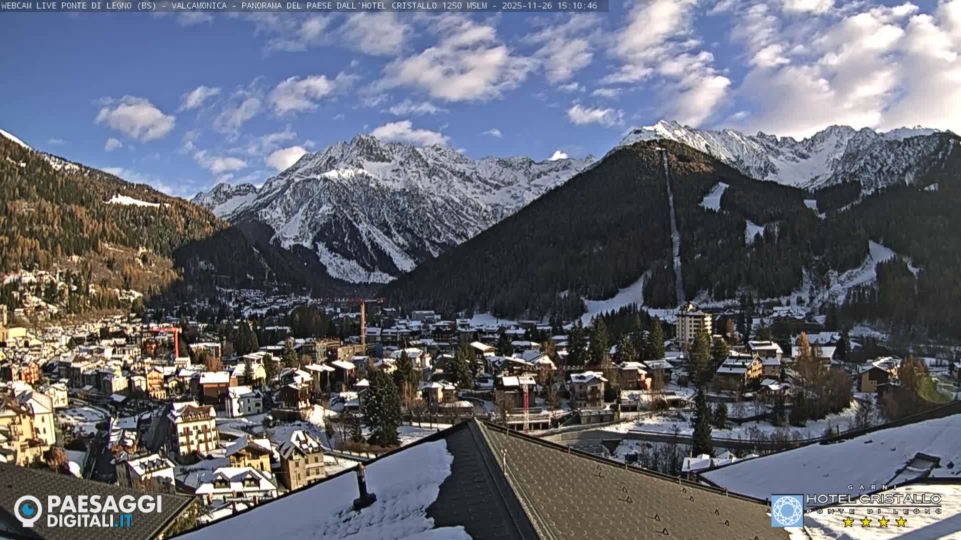 Ponte di Legno Live Cam - Brescia, Lombardy, Italy