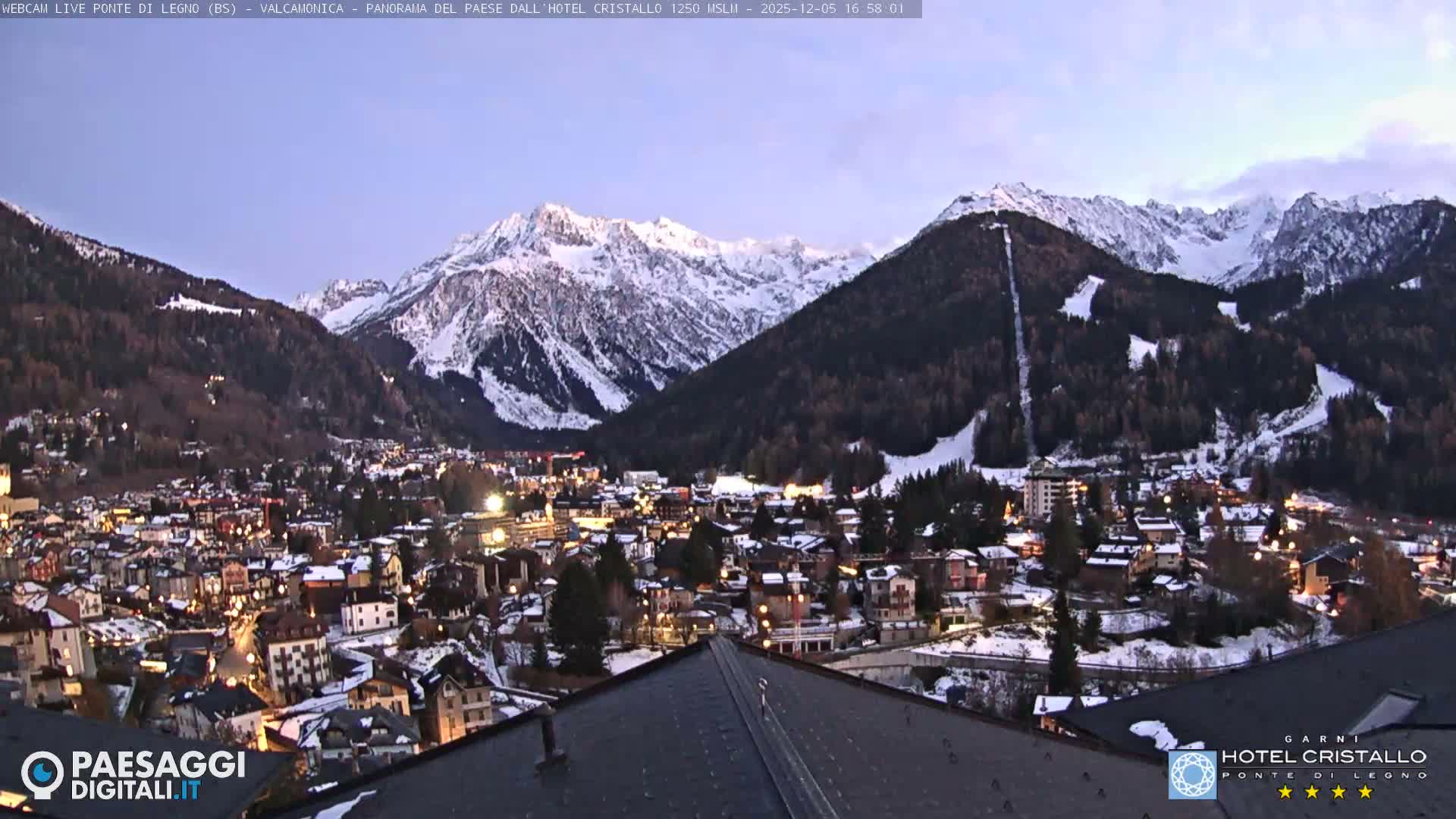 Ponte di Legno Live Cam - Brescia, Lombardy, Italy