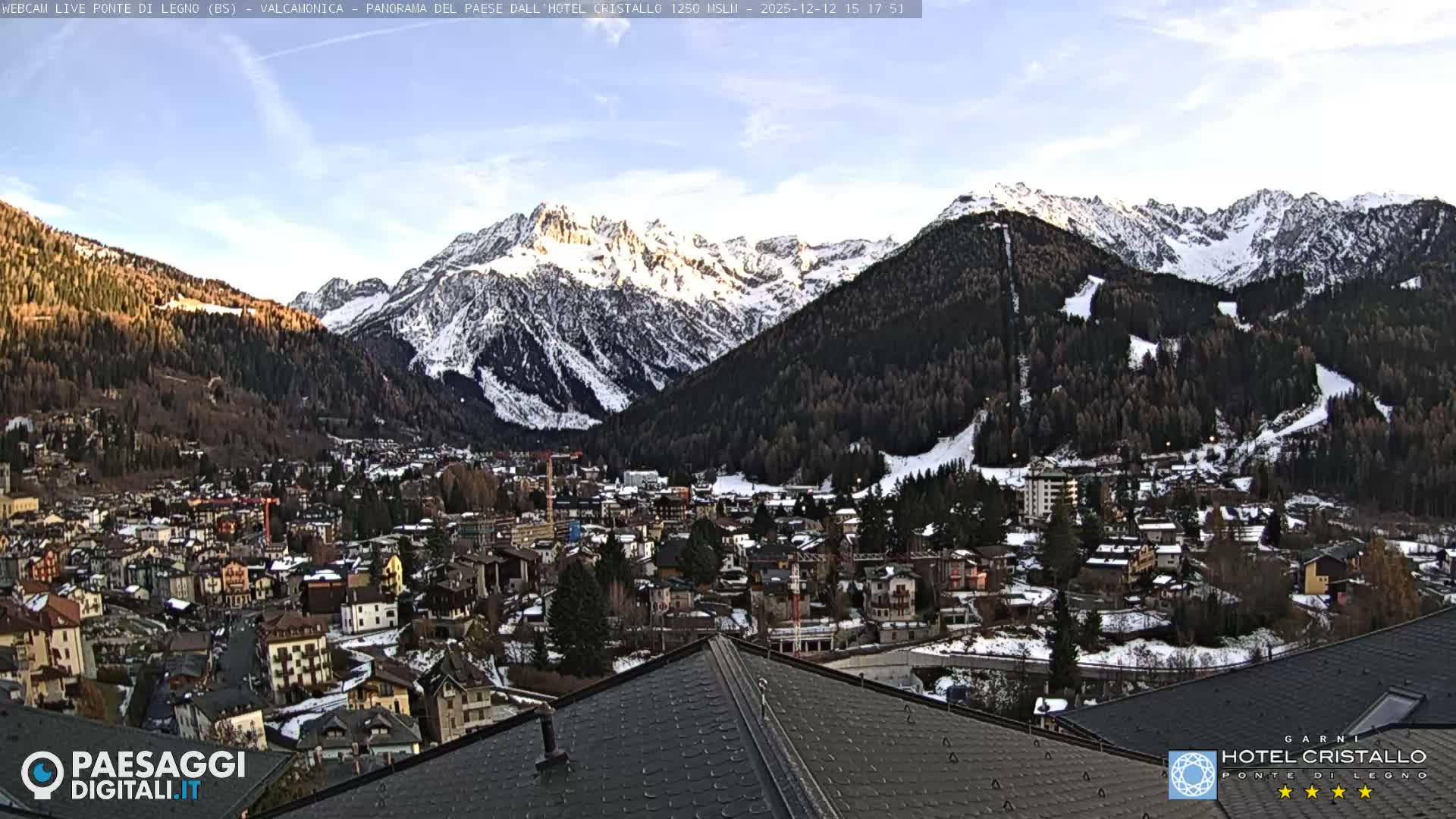 Ponte di Legno Live Cam - Brescia, Lombardy, Italy