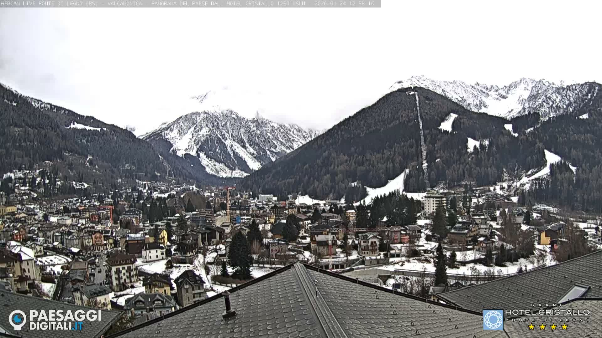 Ponte di Legno Live Cam - Brescia, Lombardy, Italy