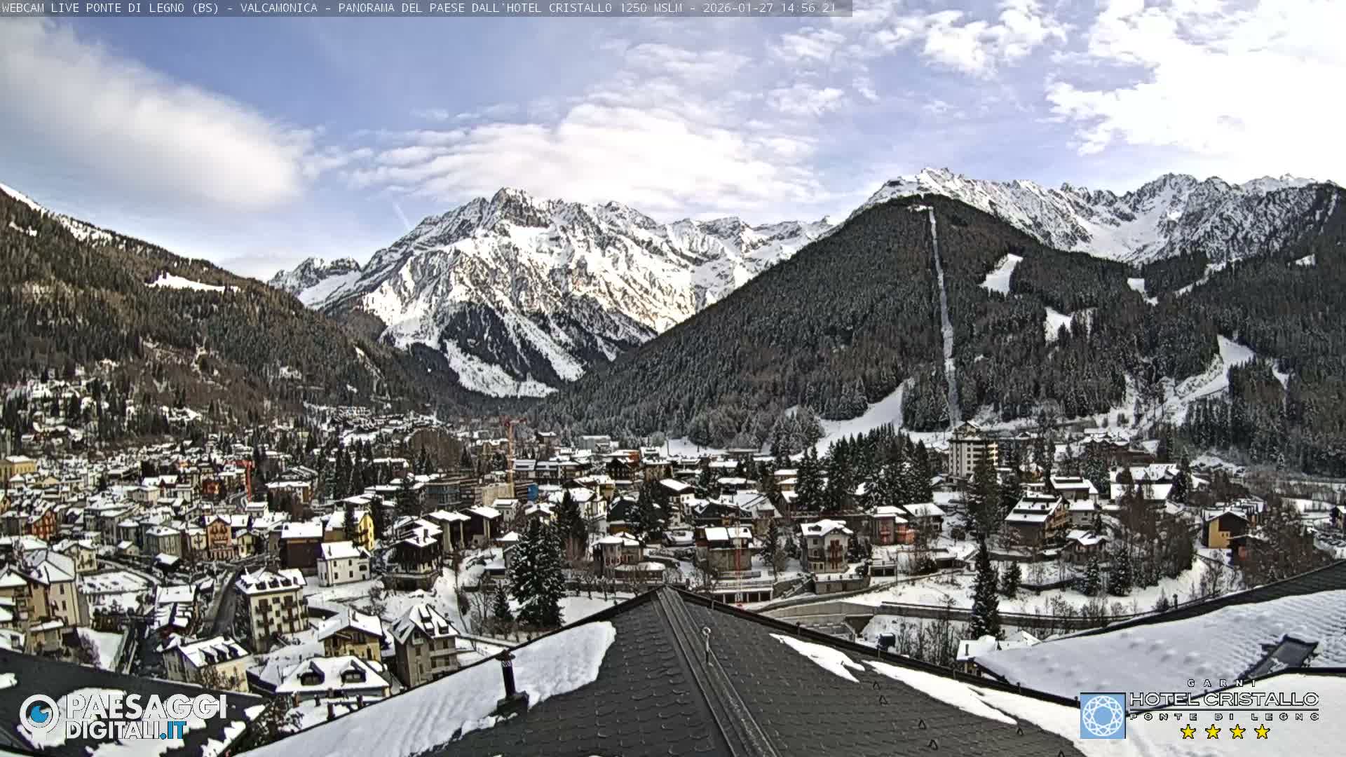 Ponte di Legno Live Cam - Brescia, Lombardy, Italy