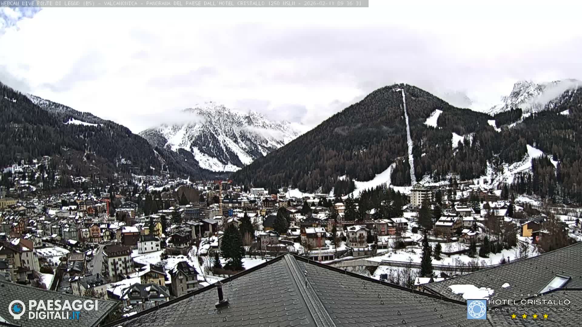 Ponte di Legno Live Cam - Brescia, Lombardy, Italy