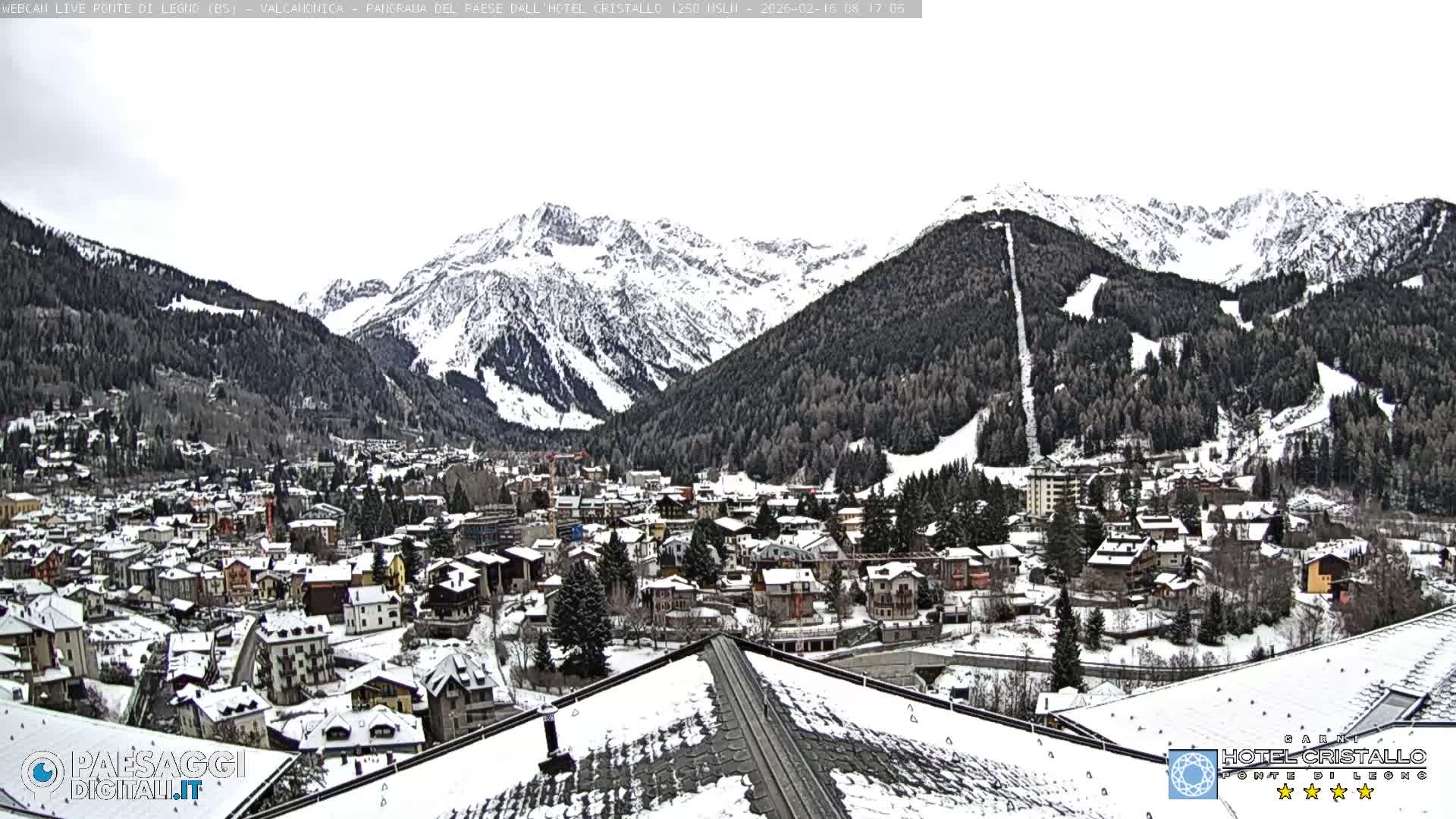 Ponte di Legno Live Cam - Brescia, Lombardy, Italy