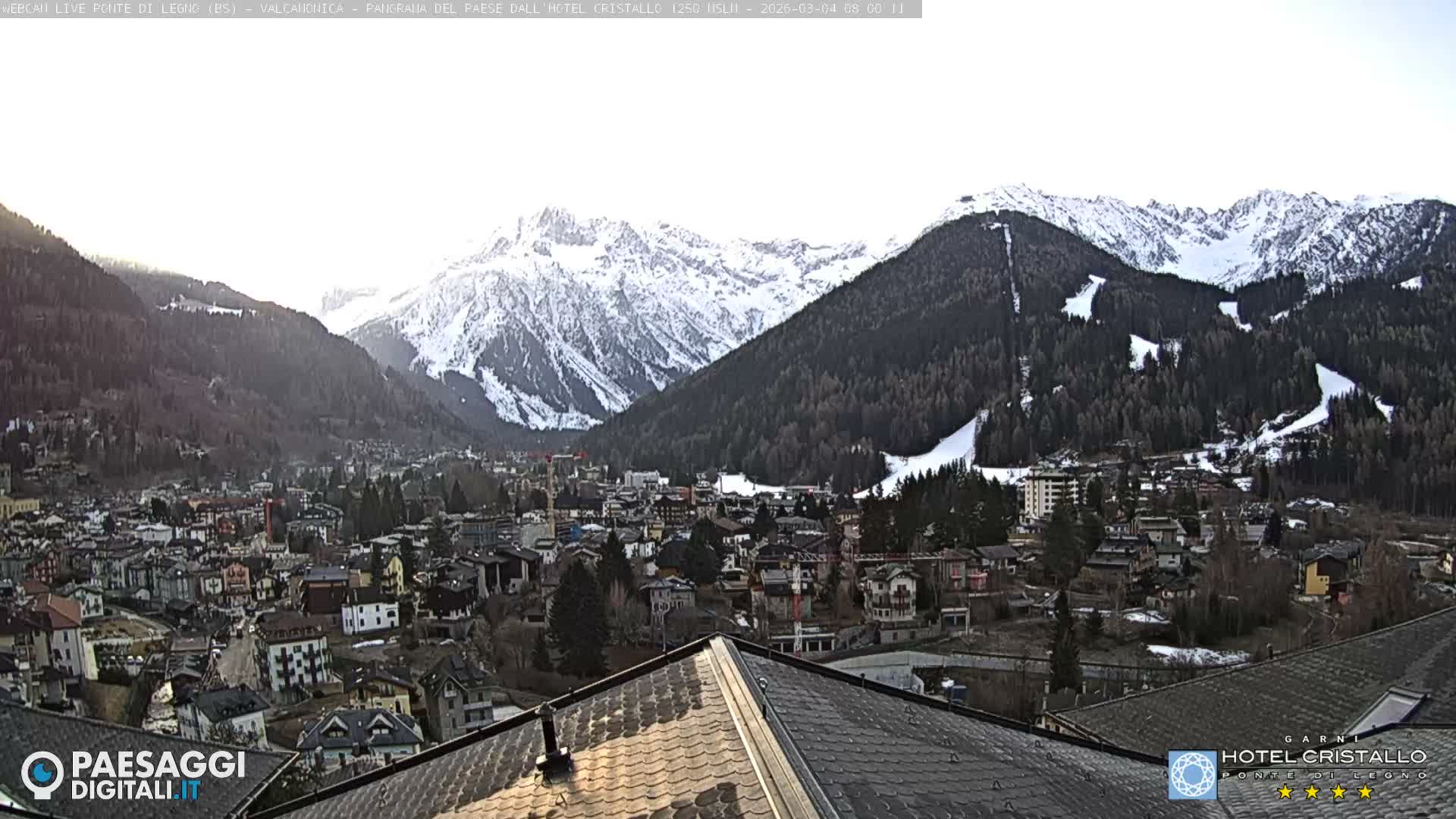 Ponte di Legno Live Cam - Brescia, Lombardy, Italy