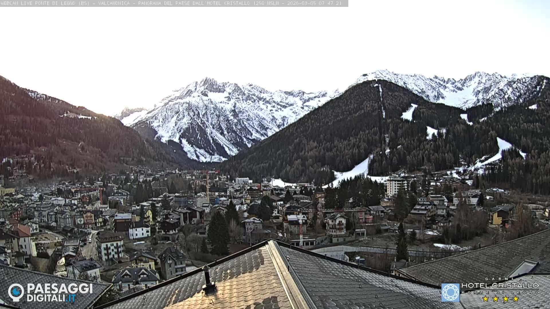 Ponte di Legno Live Cam - Brescia, Lombardy, Italy