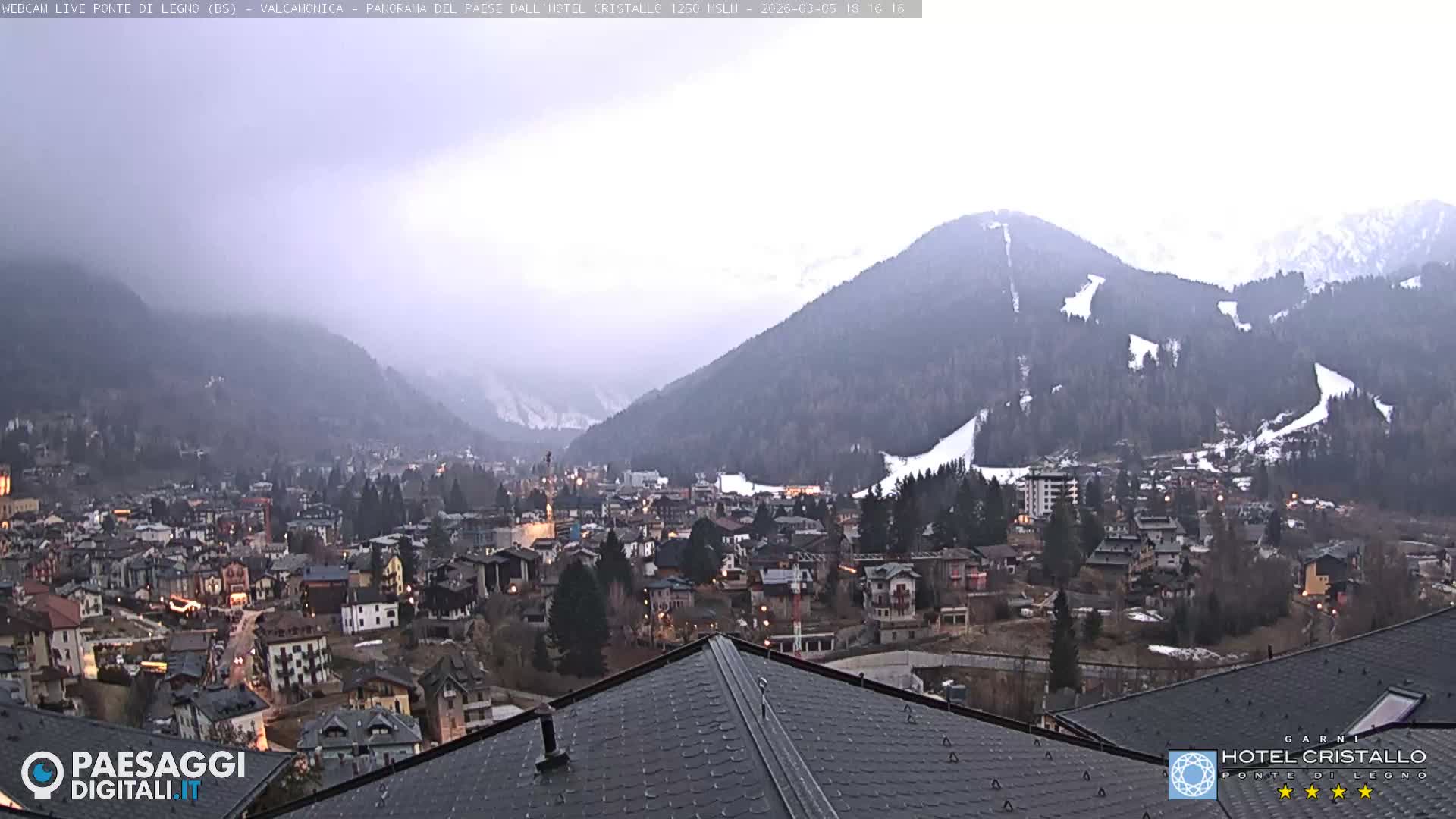 Ponte di Legno Live Cam - Brescia, Lombardy, Italy