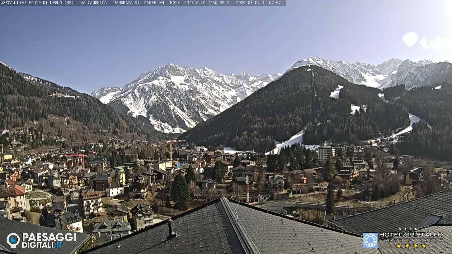 Ponte di Legno Live Cam - Brescia, Lombardy, Italy