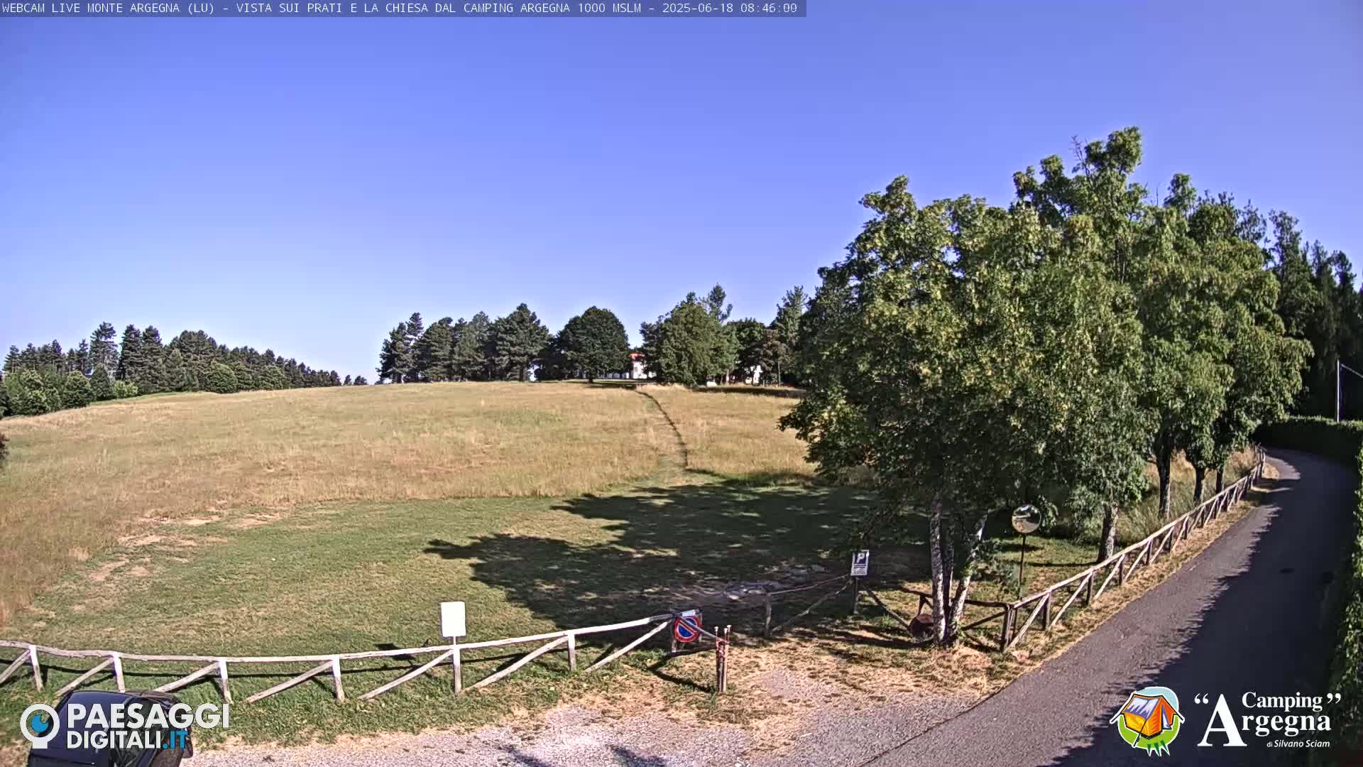 Monte Argegna Live Cam - Lucca, Tuscany, Italy