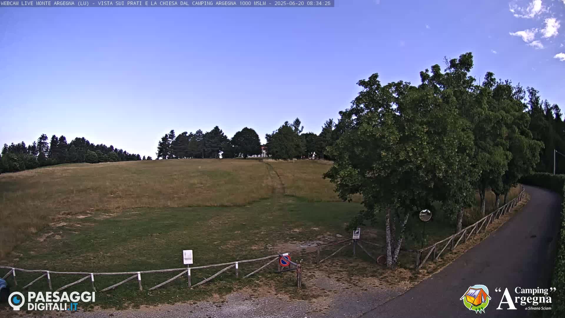 Monte Argegna Live Cam - Lucca, Tuscany, Italy