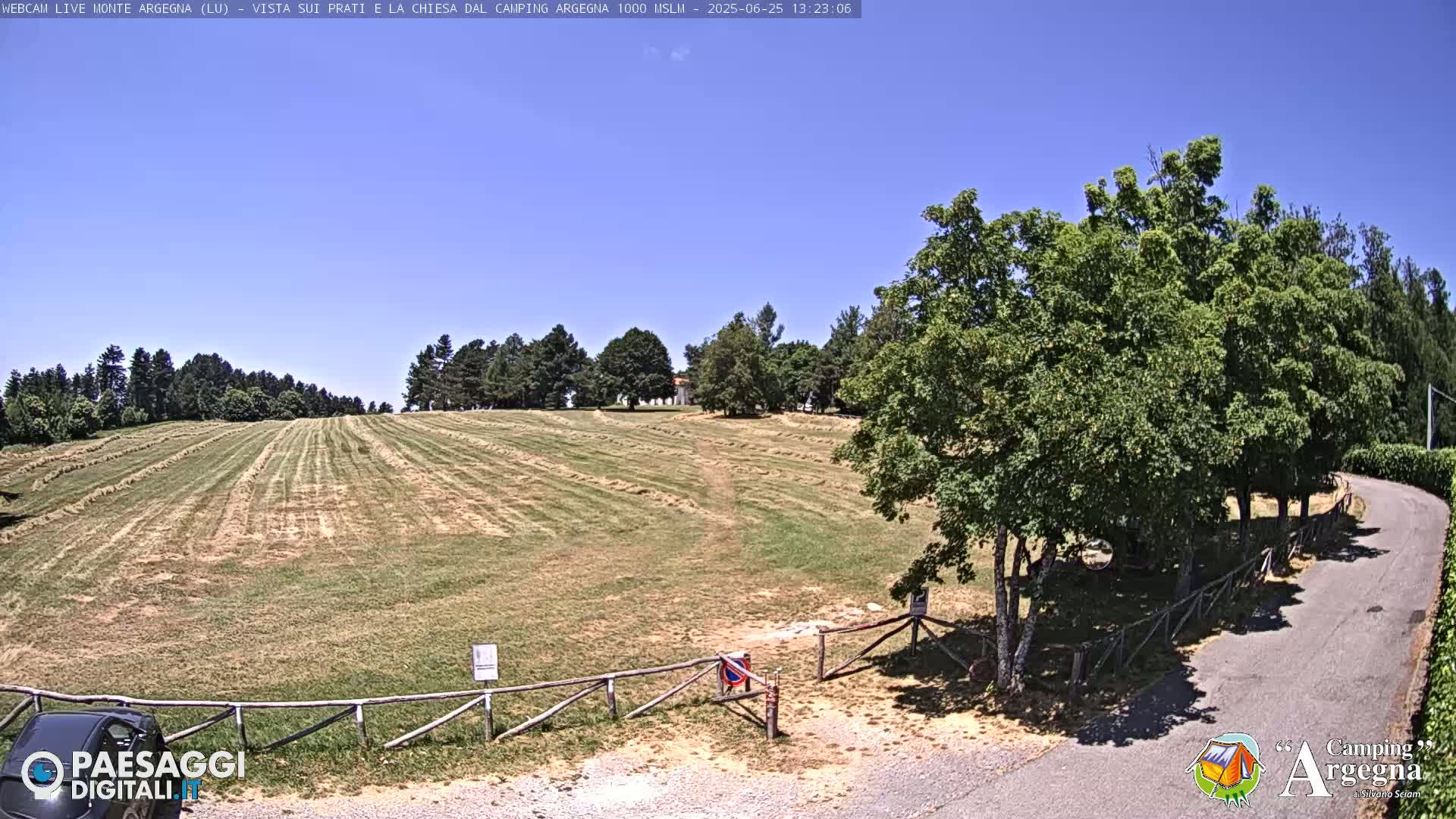 Monte Argegna Live Cam - Lucca, Tuscany, Italy