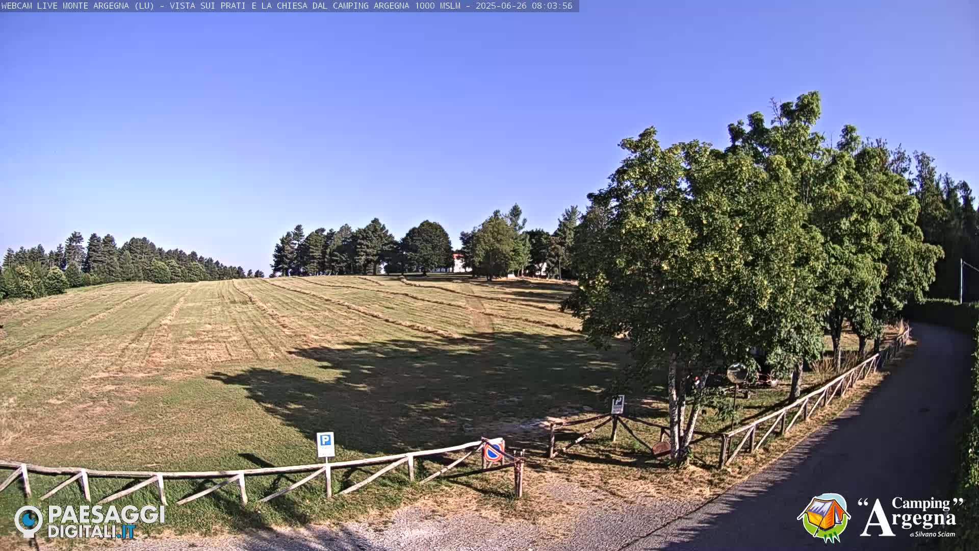 Monte Argegna Live Cam - Lucca, Tuscany, Italy