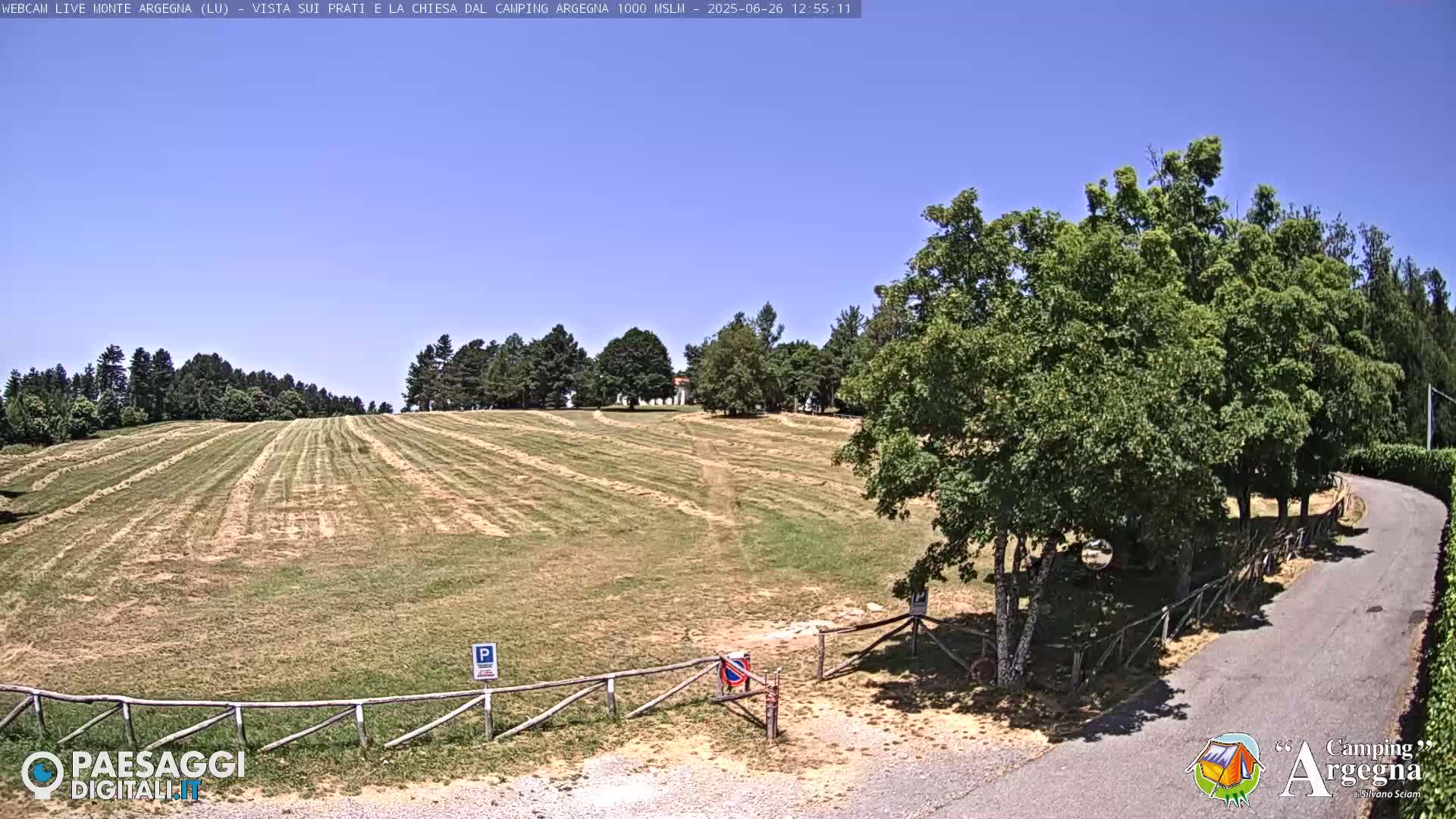 Monte Argegna Live Cam - Lucca, Tuscany, Italy