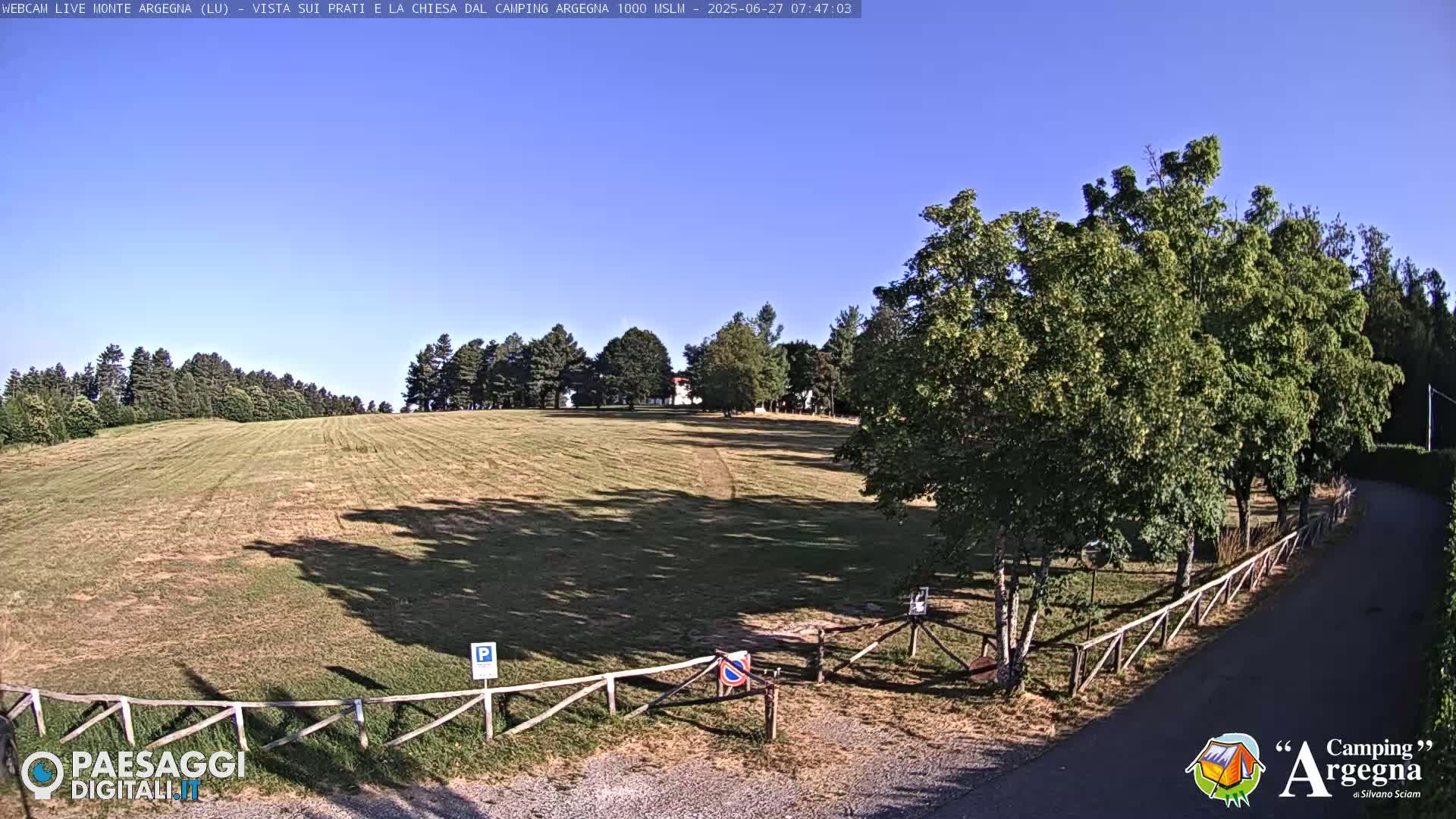 Monte Argegna Live Cam - Lucca, Tuscany, Italy