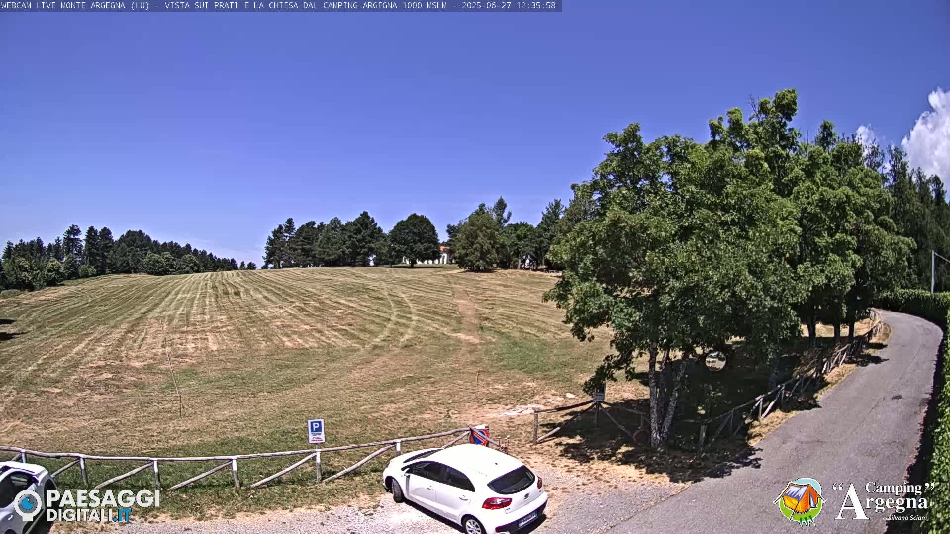 Monte Argegna Live Cam - Lucca, Tuscany, Italy