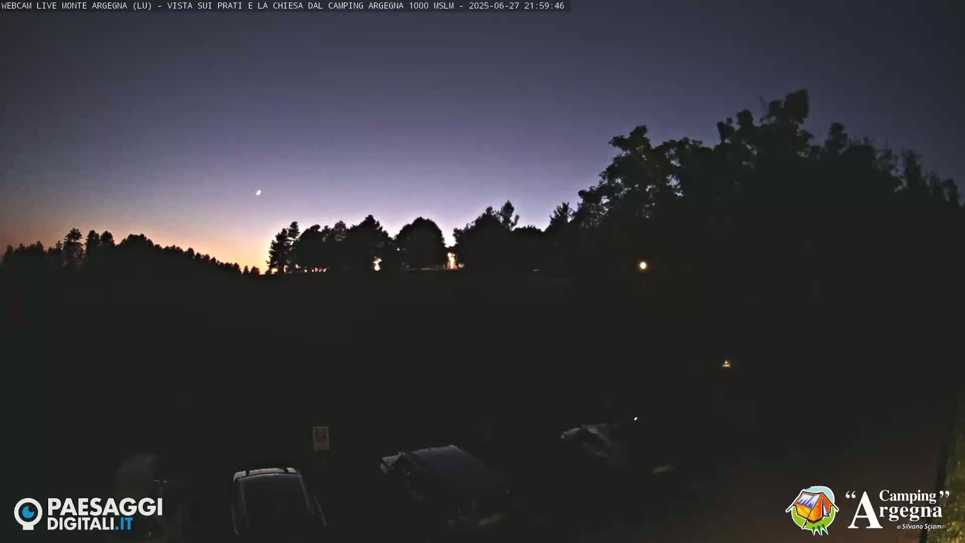 Monte Argegna Live Cam - Lucca, Tuscany, Italy