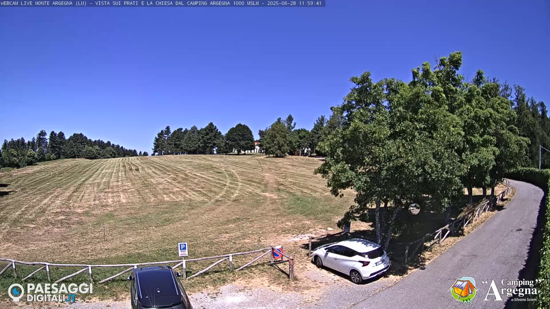 Monte Argegna Live Cam - Lucca, Tuscany, Italy