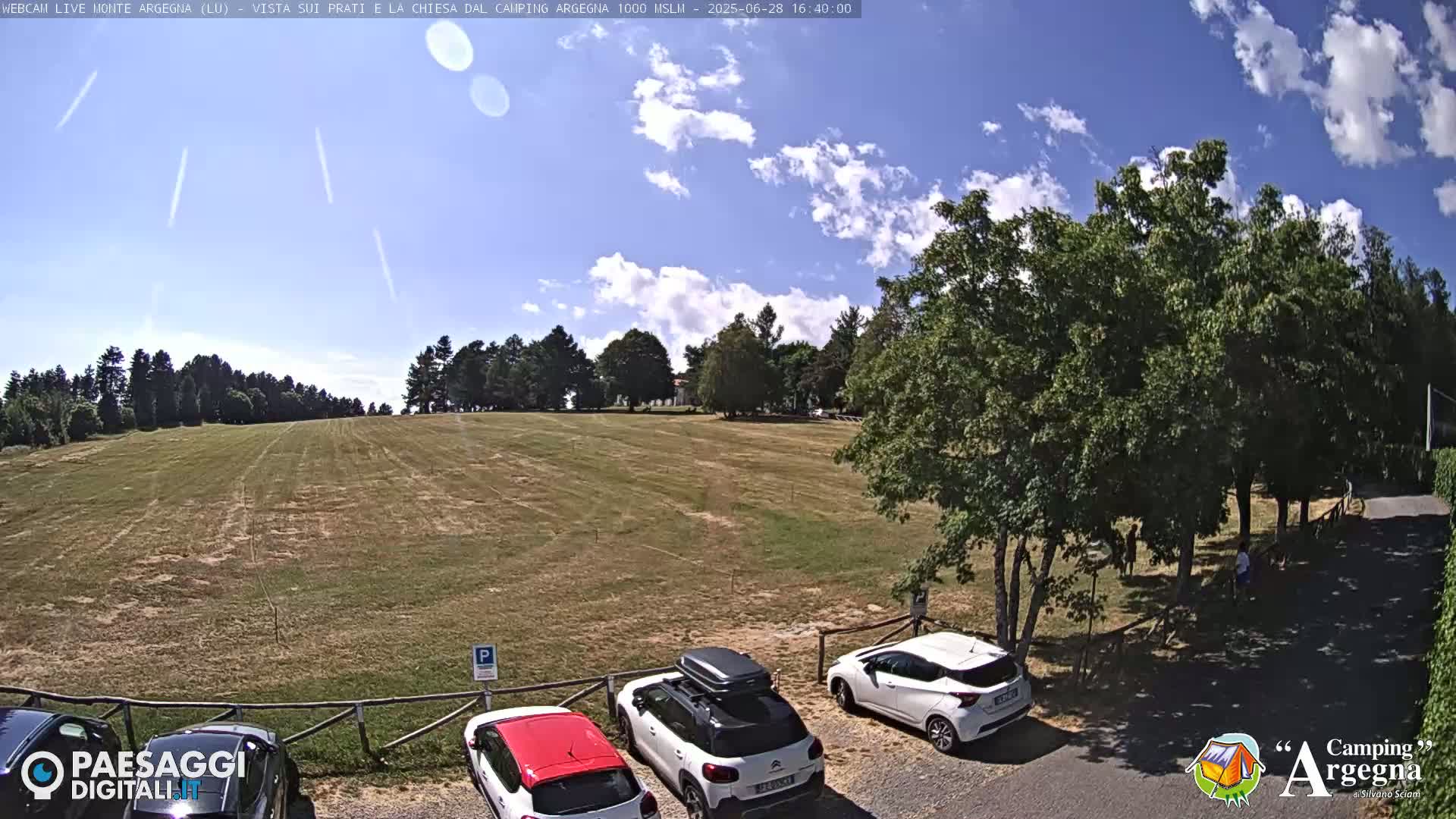 Monte Argegna Live Cam - Lucca, Tuscany, Italy