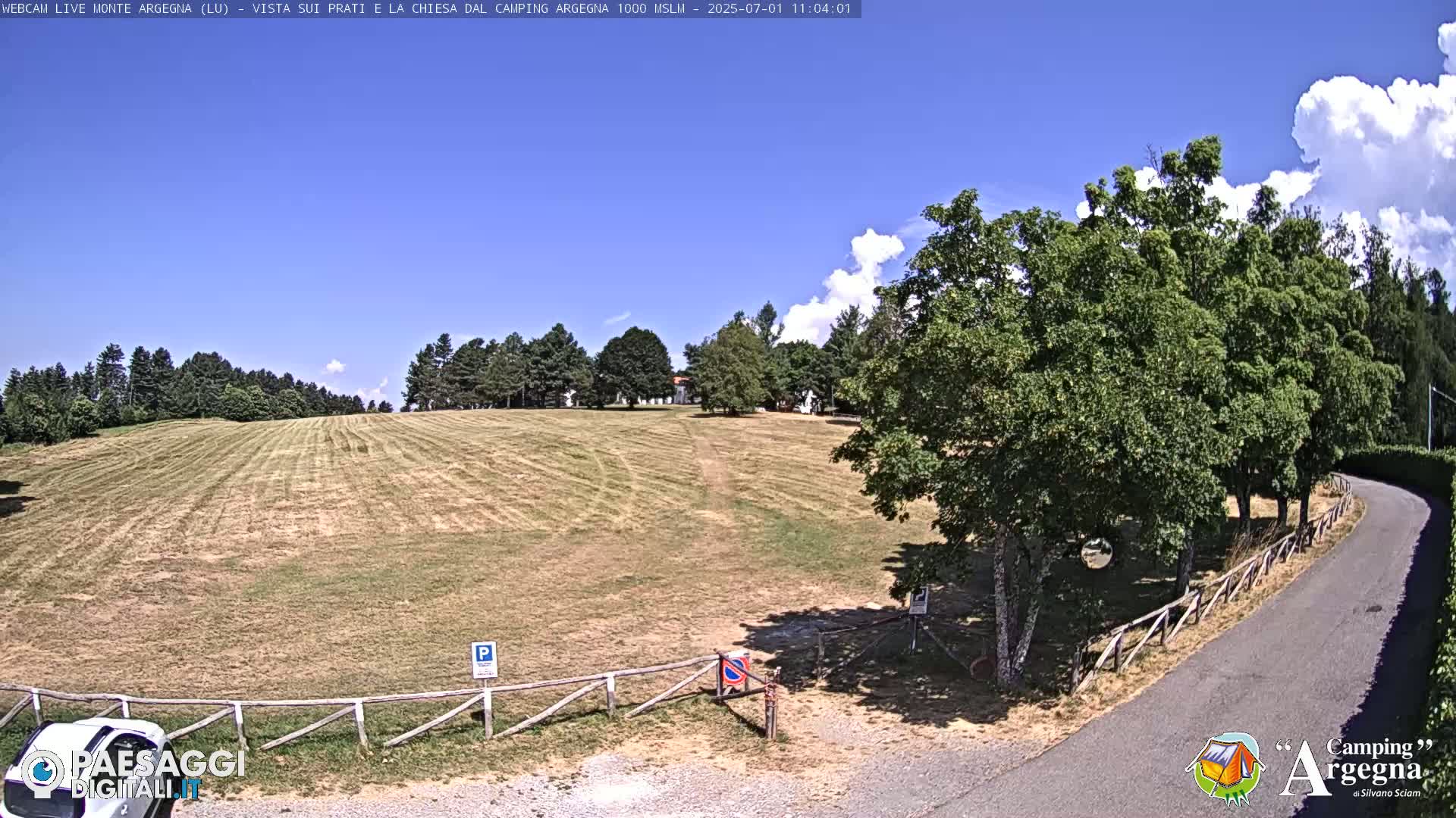 Monte Argegna Live Cam - Lucca, Tuscany, Italy